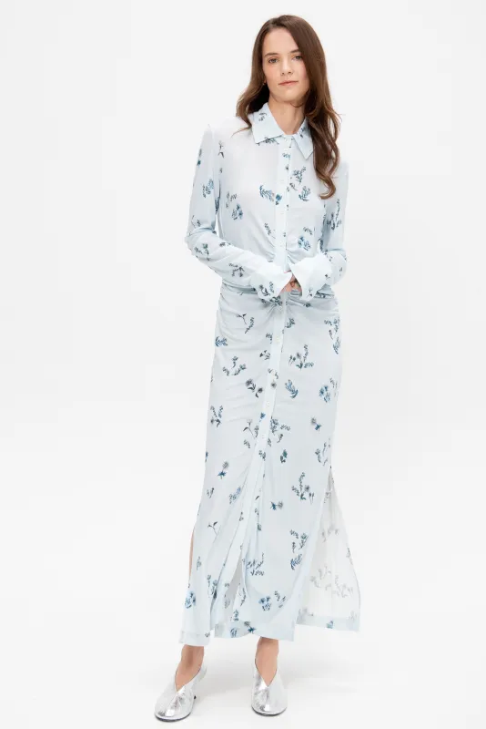 Claudia Dress, Danube Shibori Flower made by Altuzarra