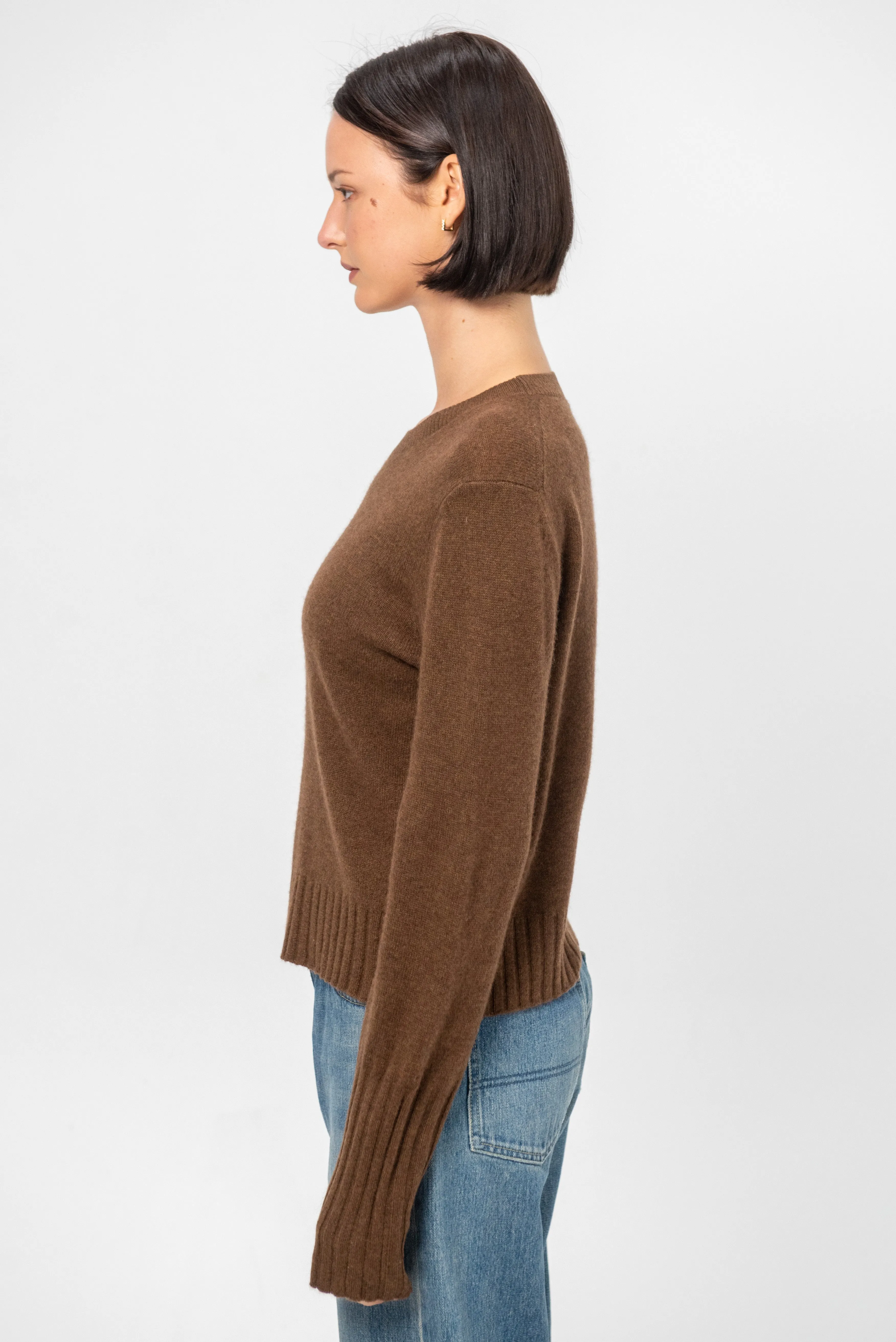 Shrunken Crew, Chestnut sold by Kick Pleat product image thumbnail 3