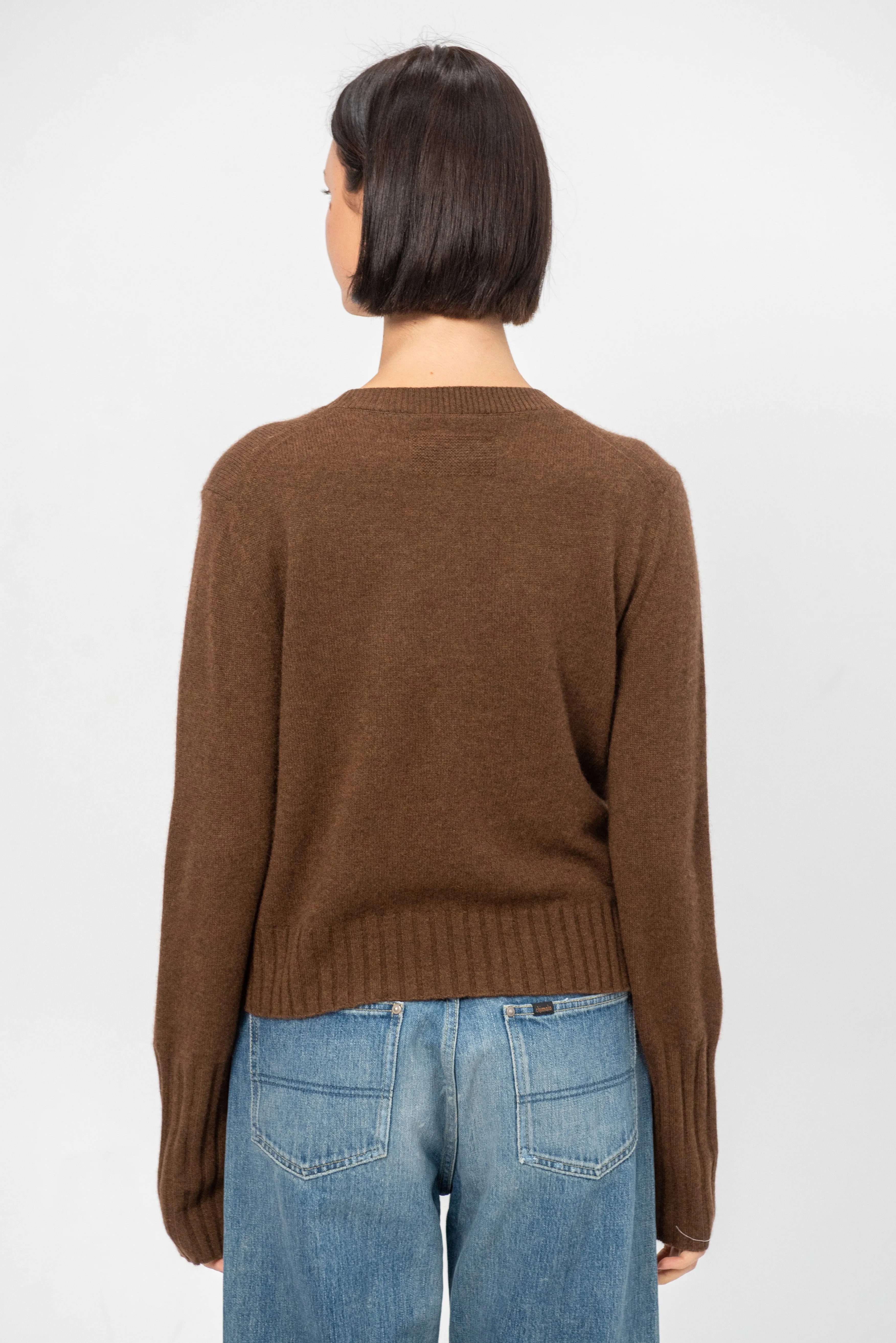 Shrunken Crew, Chestnut sold by Kick Pleat product image thumbnail 4