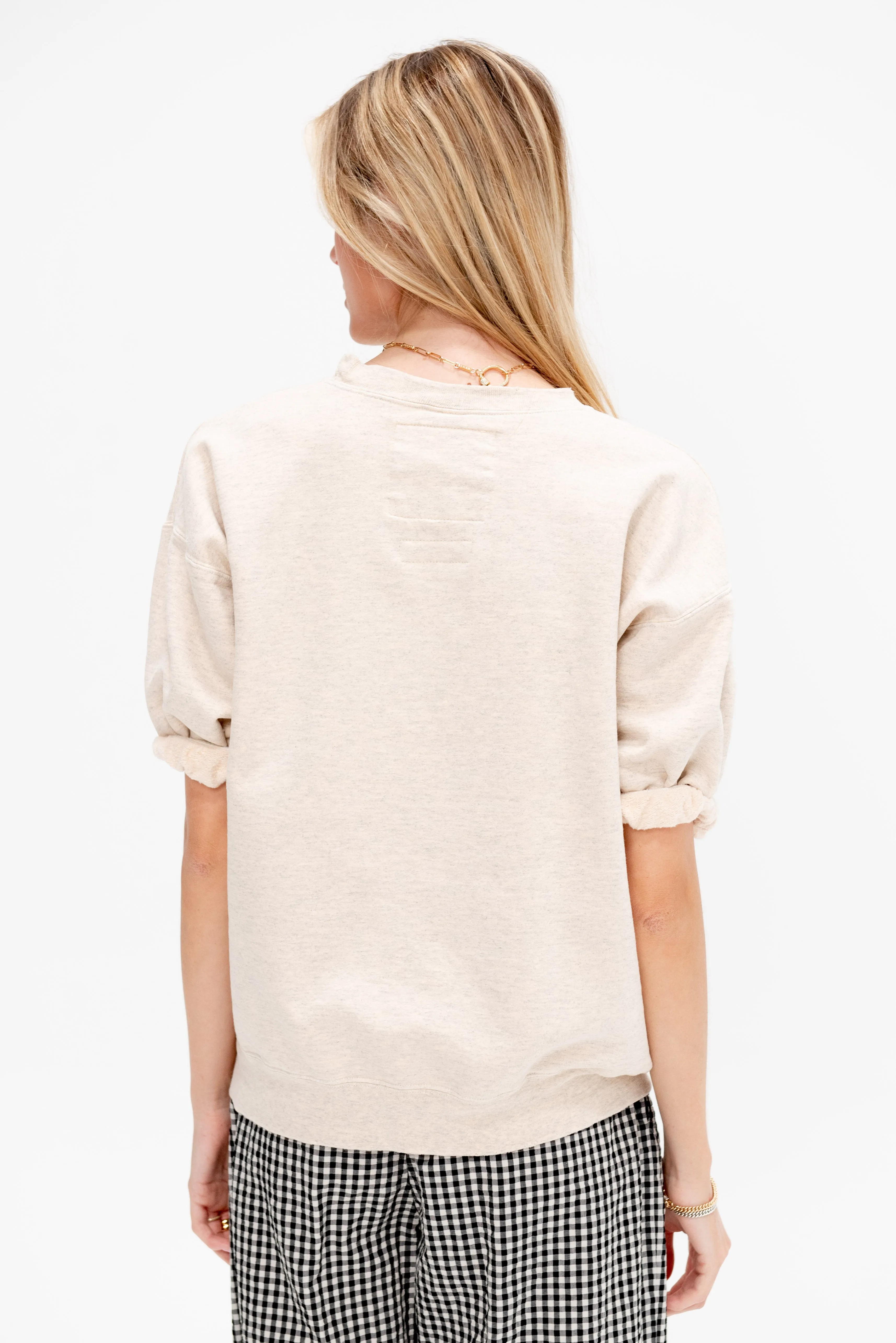 Stanza Sweatshirt, Dirty White sold by Kick Pleat product image thumbnail 4