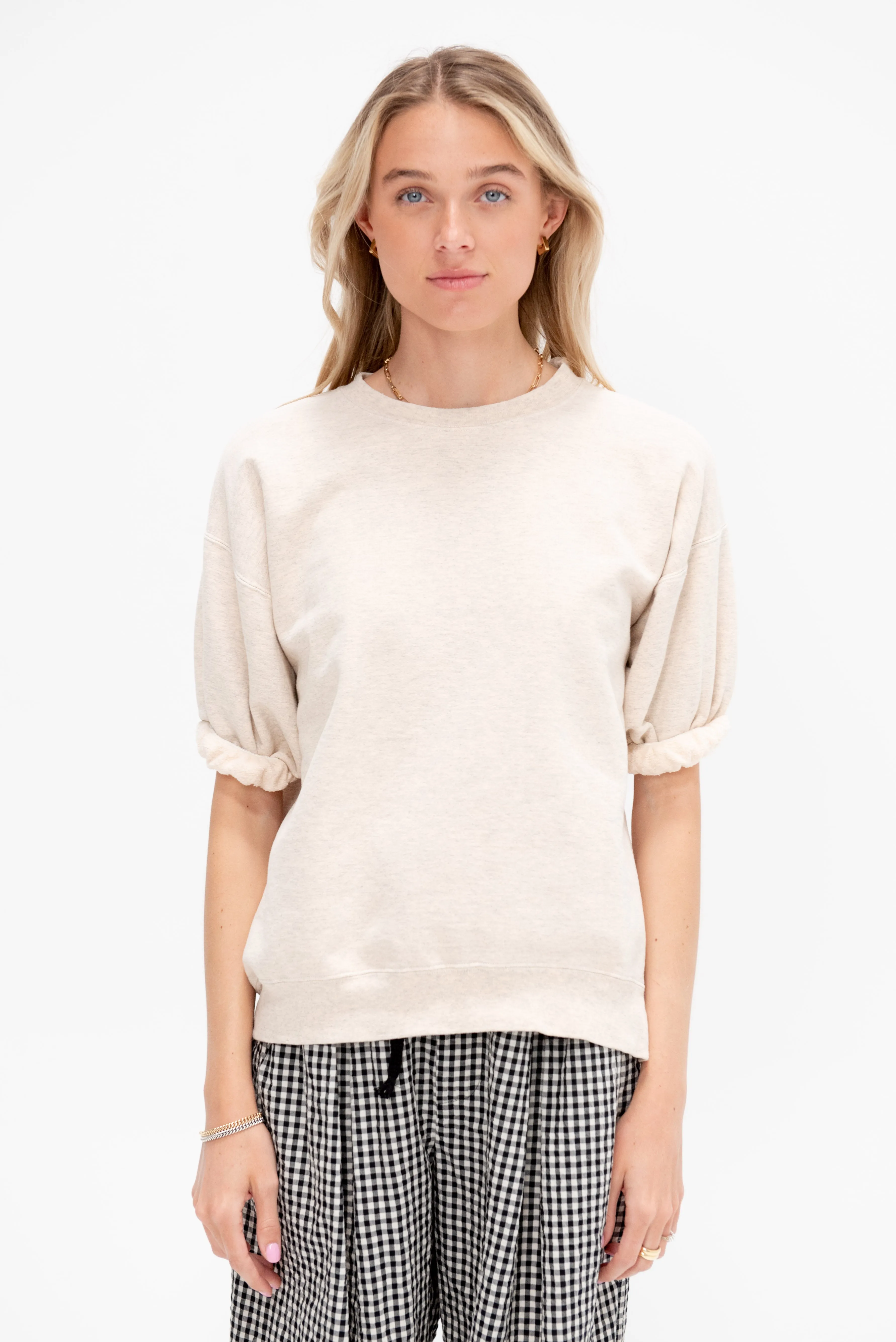 Stanza Sweatshirt, Dirty White sold by Kick Pleat product image thumbnail 2
