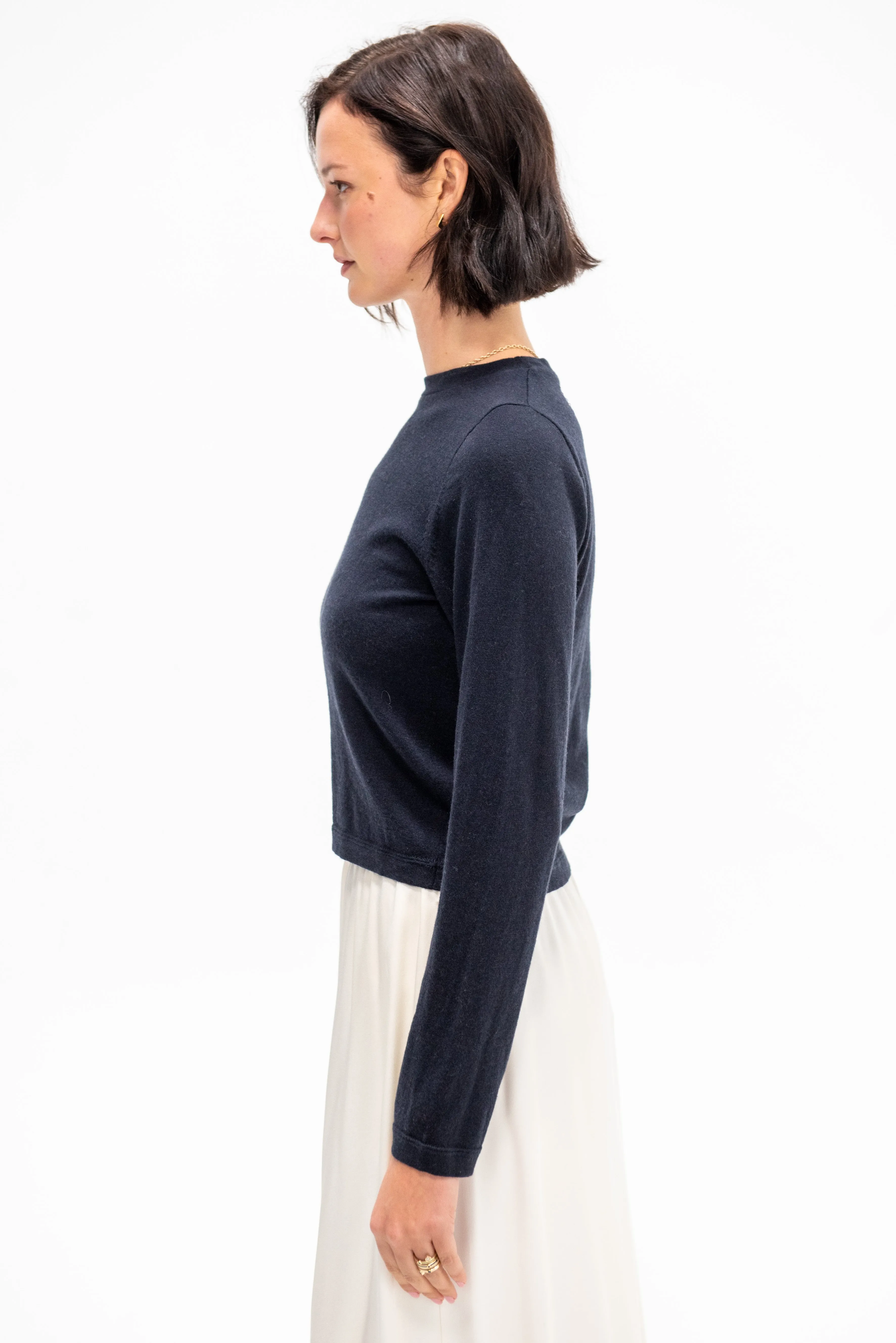 N°451 Lisa, Navy sold by Kick Pleat product image thumbnail 3