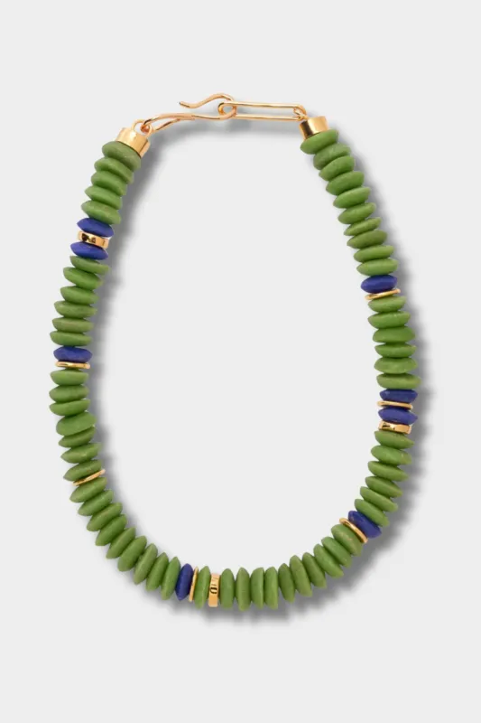 Laguna Necklace, Pistachio sold by Kick Pleat