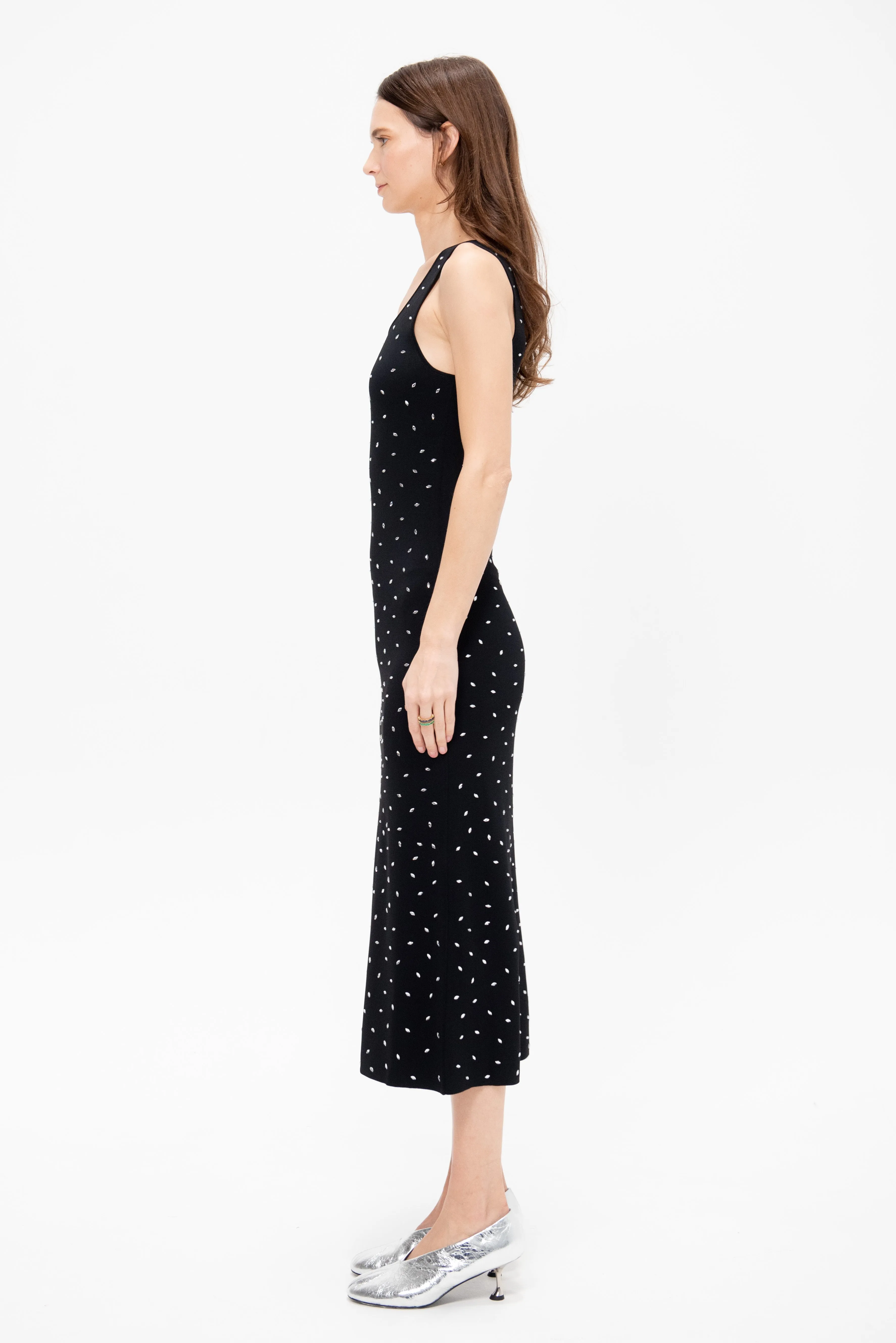 Geordie Dress, Black sold by Kick Pleat product image thumbnail 3