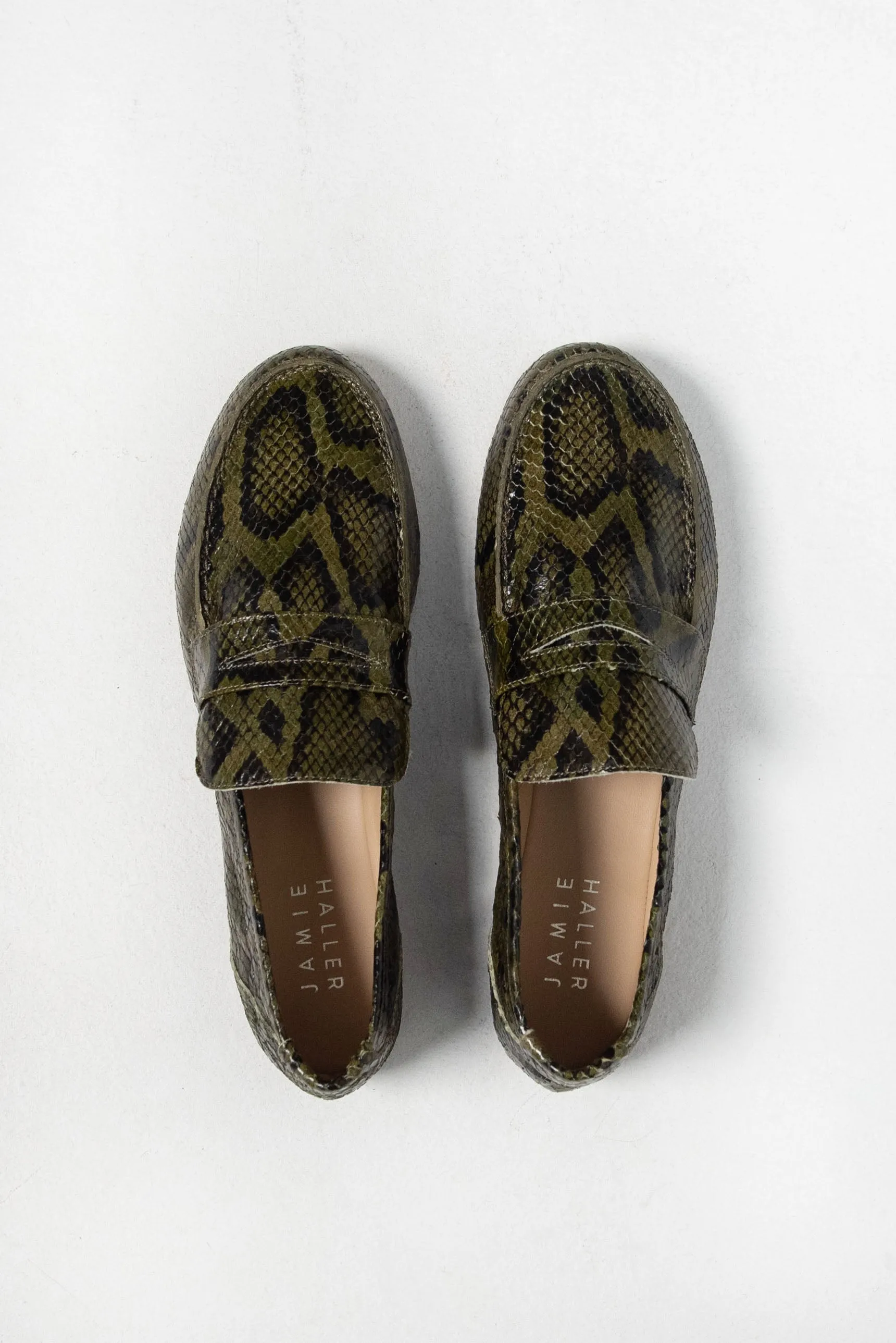 The Penny Loafer, Olive sold by Kick Pleat product image thumbnail 5