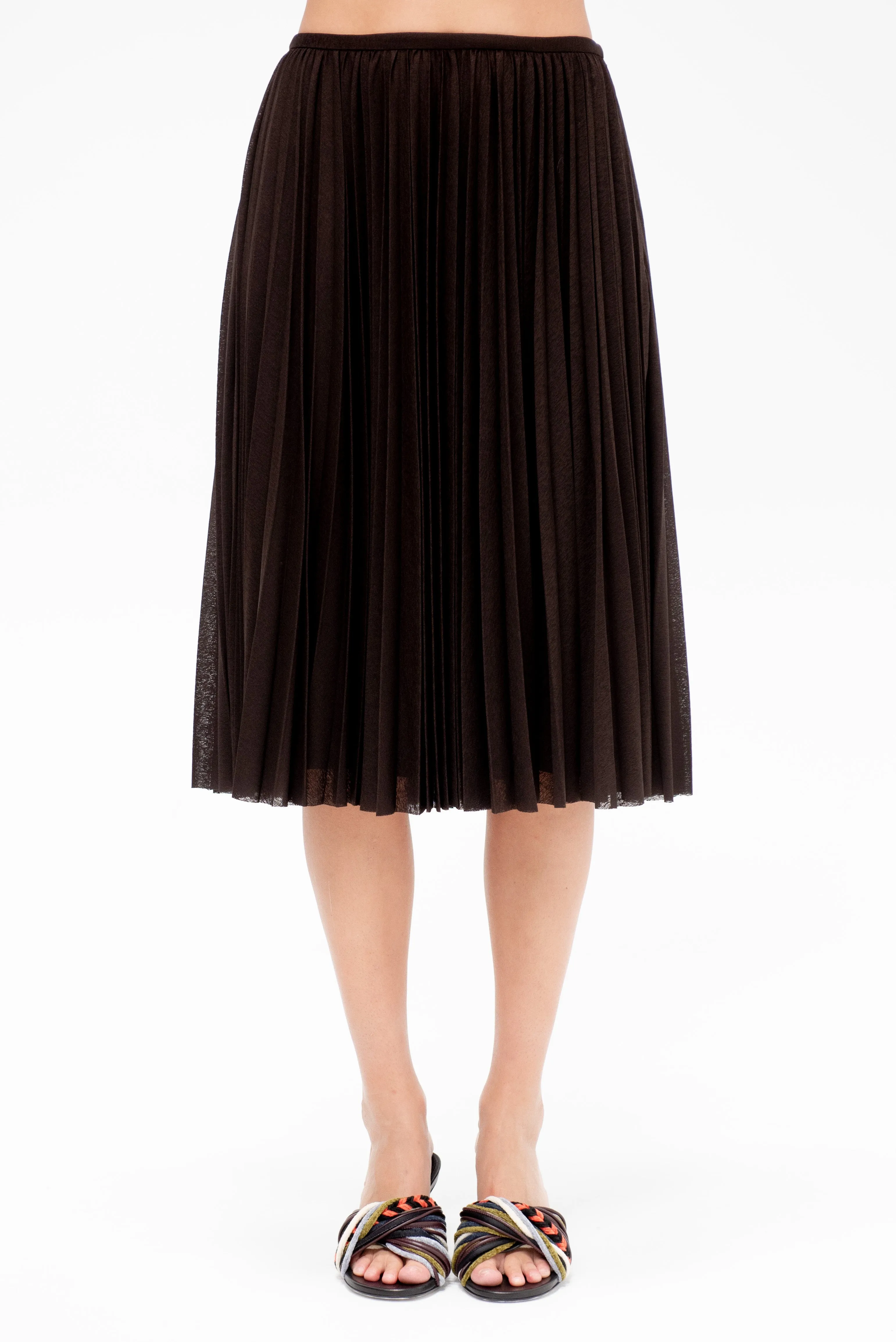 Eda Skirt, Espresso sold by Kick Pleat product image thumbnail 2
