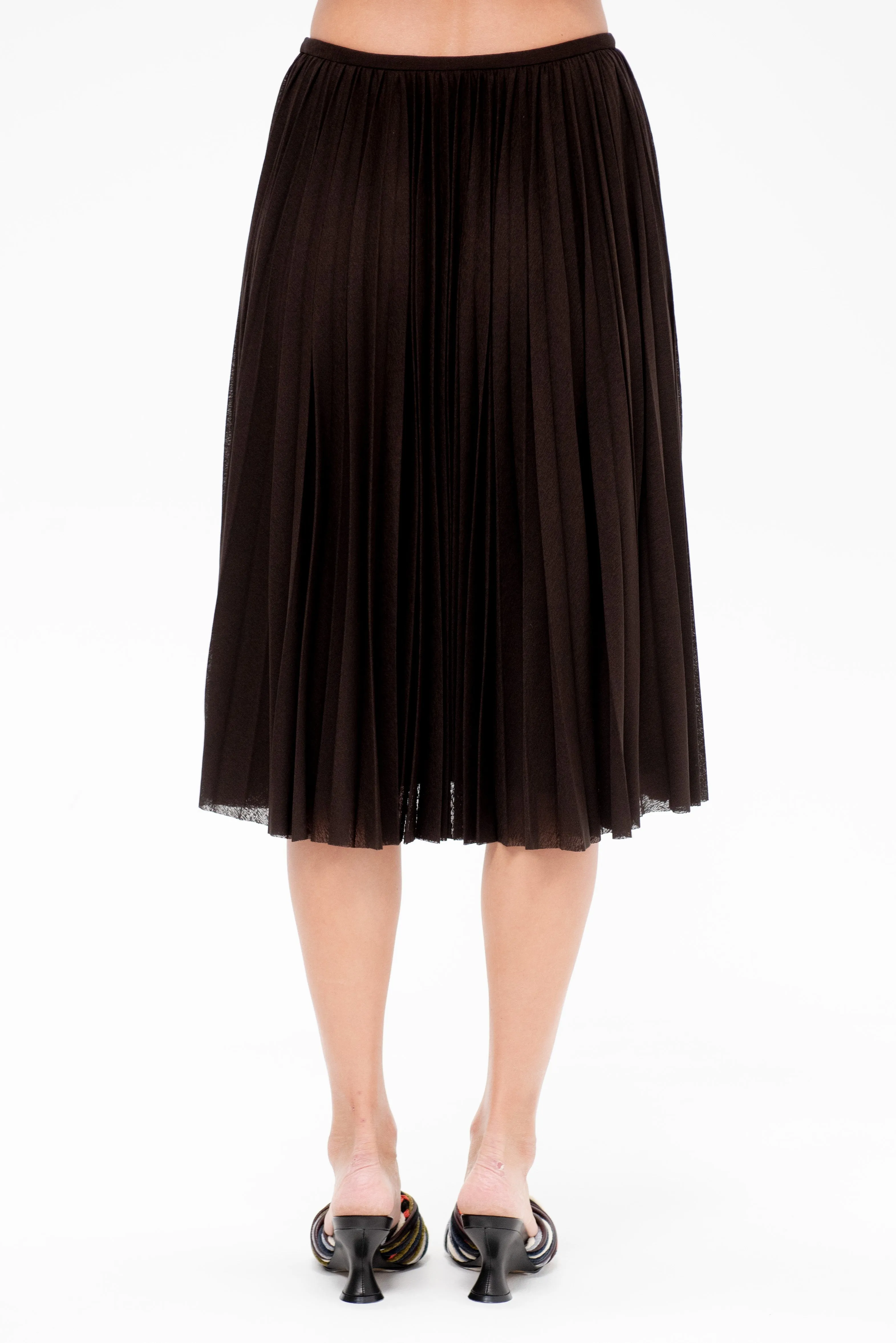 Eda Skirt, Espresso sold by Kick Pleat product image thumbnail 4