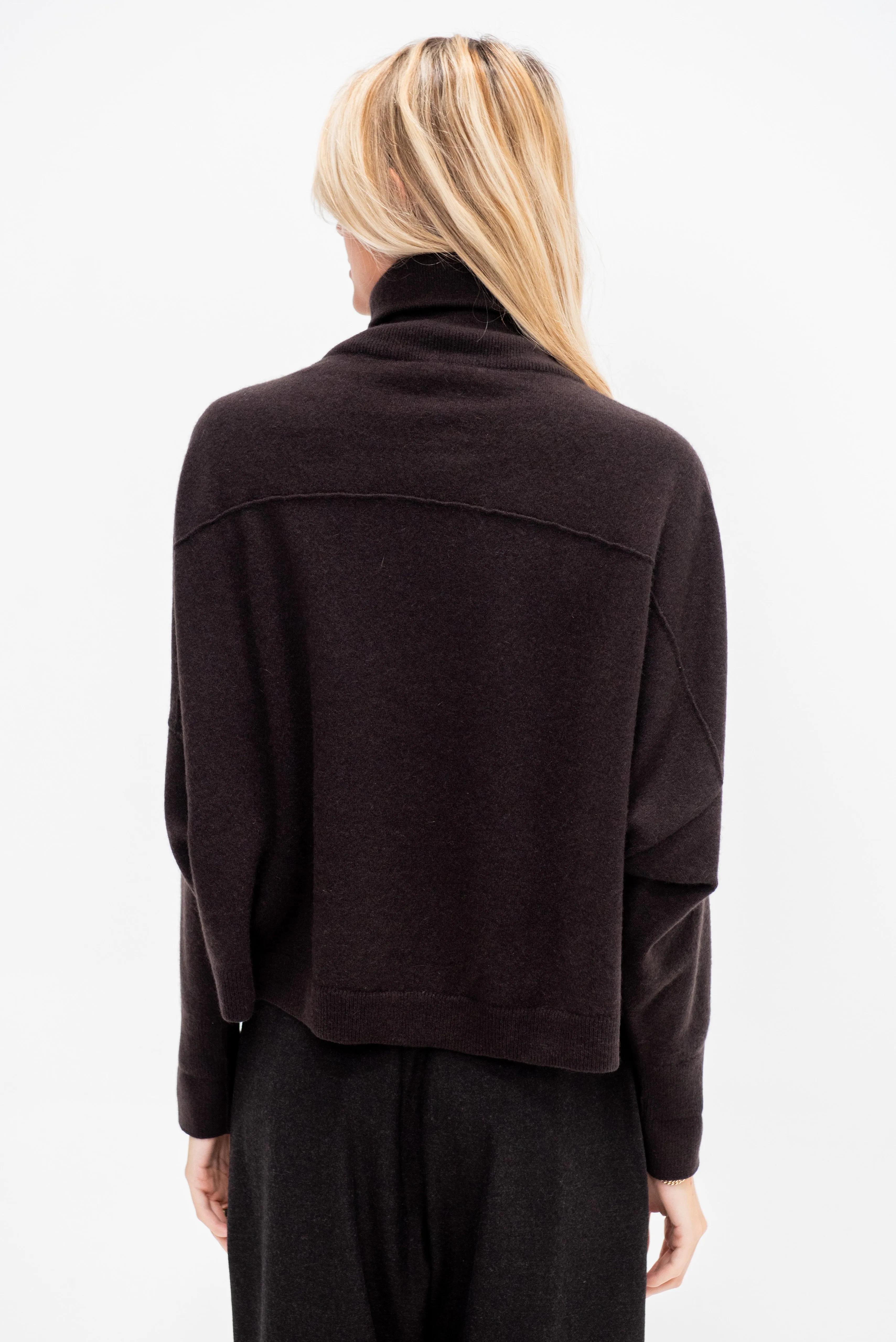 Ionic Turtleneck Sweater, Blackwood sold by Kick Pleat product image thumbnail 4