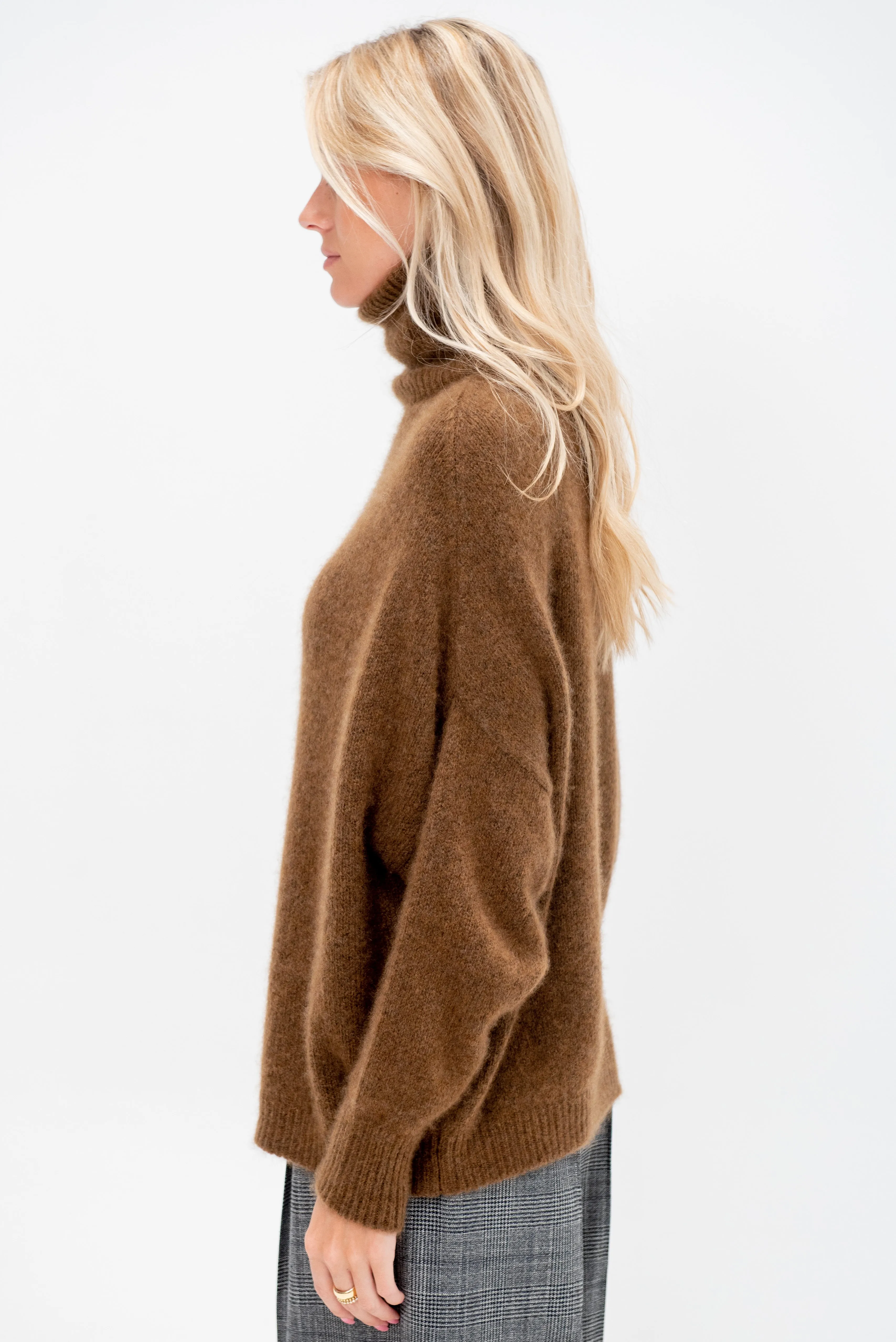 Turtleneck Kimono Sleeve Sweater, Palisndr sold by Kick Pleat product image thumbnail 4