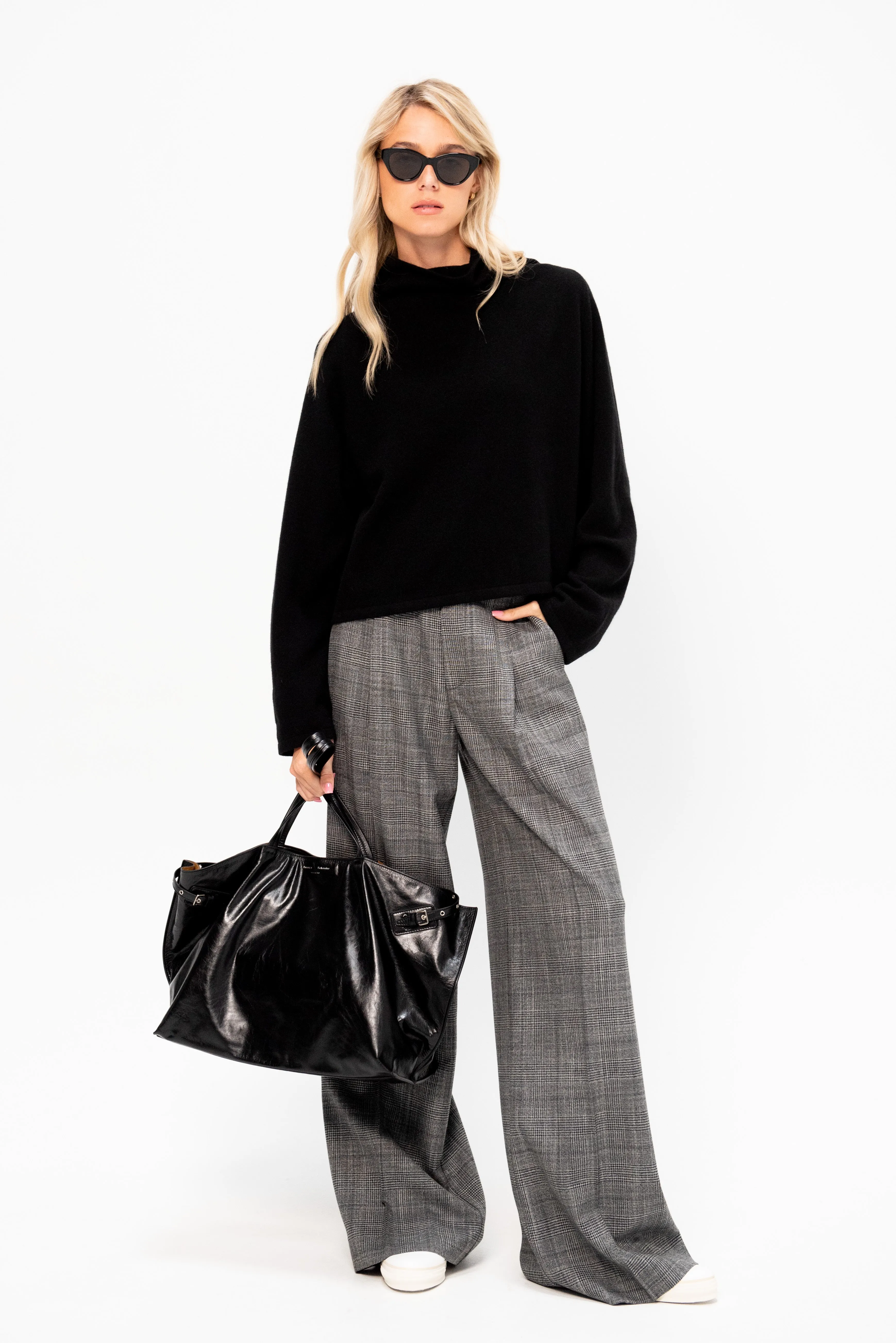 Batwing Turtleneck Knit Sweater sold by Kick Pleat product image thumbnail 3