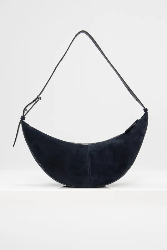 Slide Bag Soft Suede, Dark Navy made by Proenza Schouler