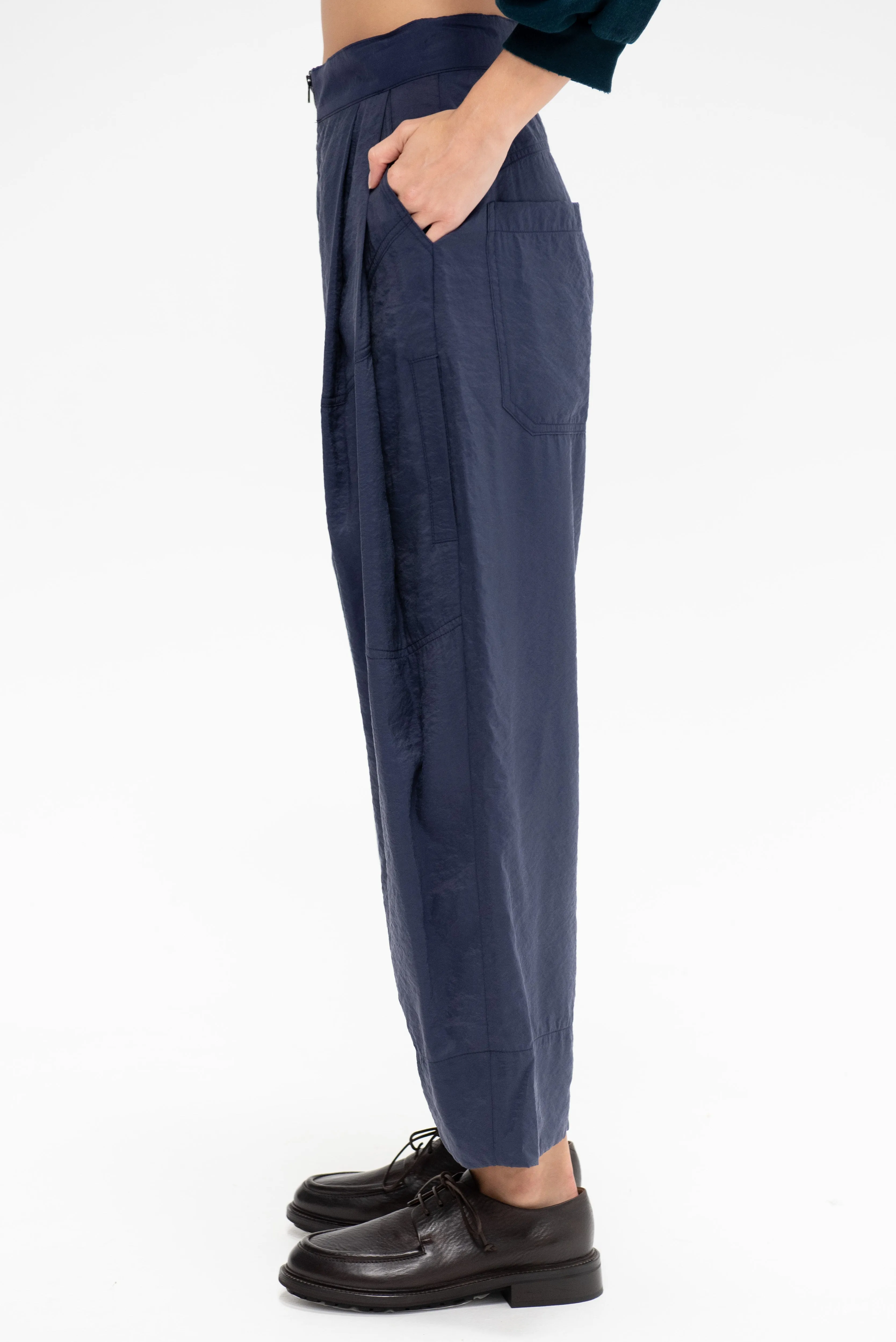 Dini Pant, Navy sold by Kick Pleat product image thumbnail 3