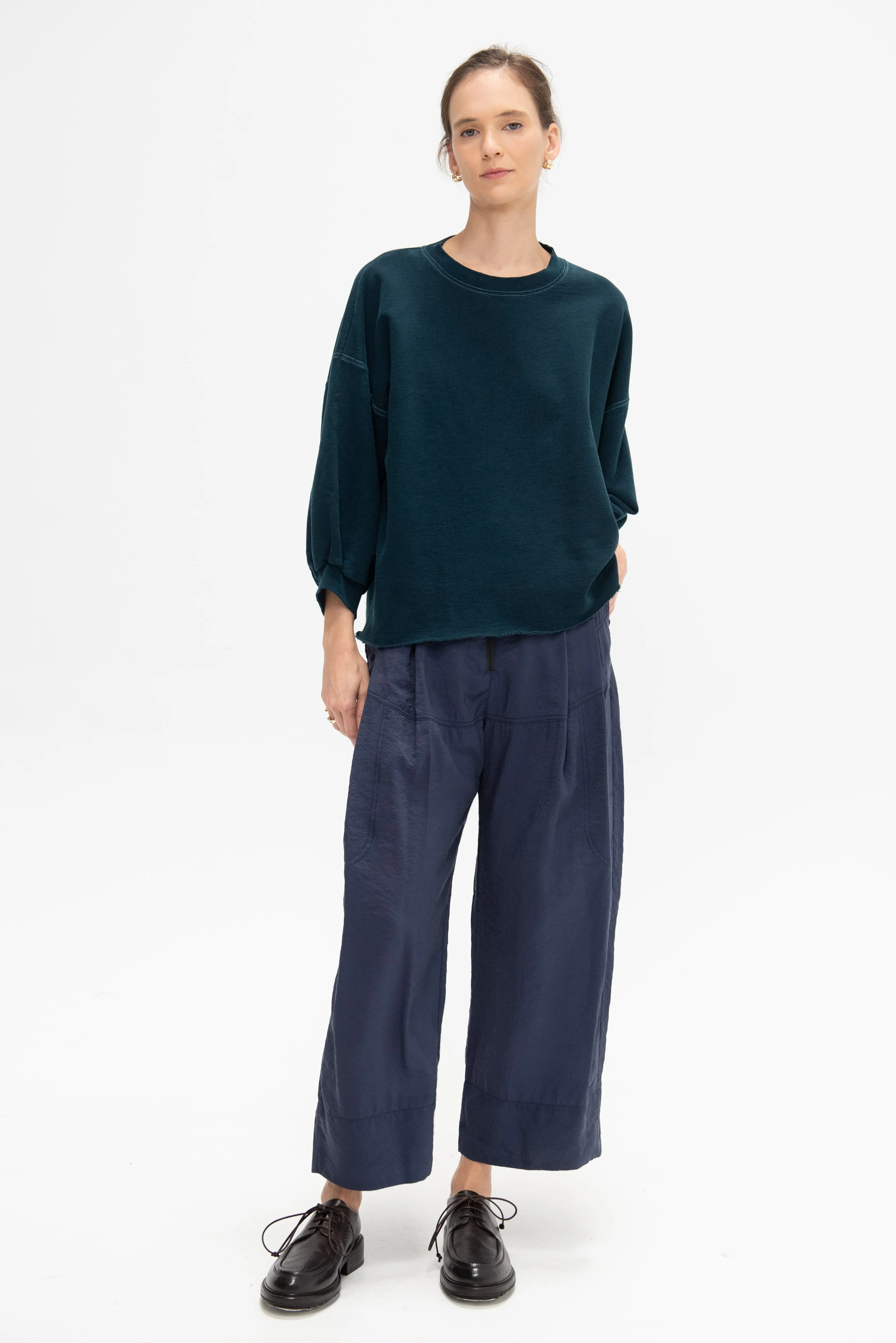 Dini Pant, Navy sold by Kick Pleat