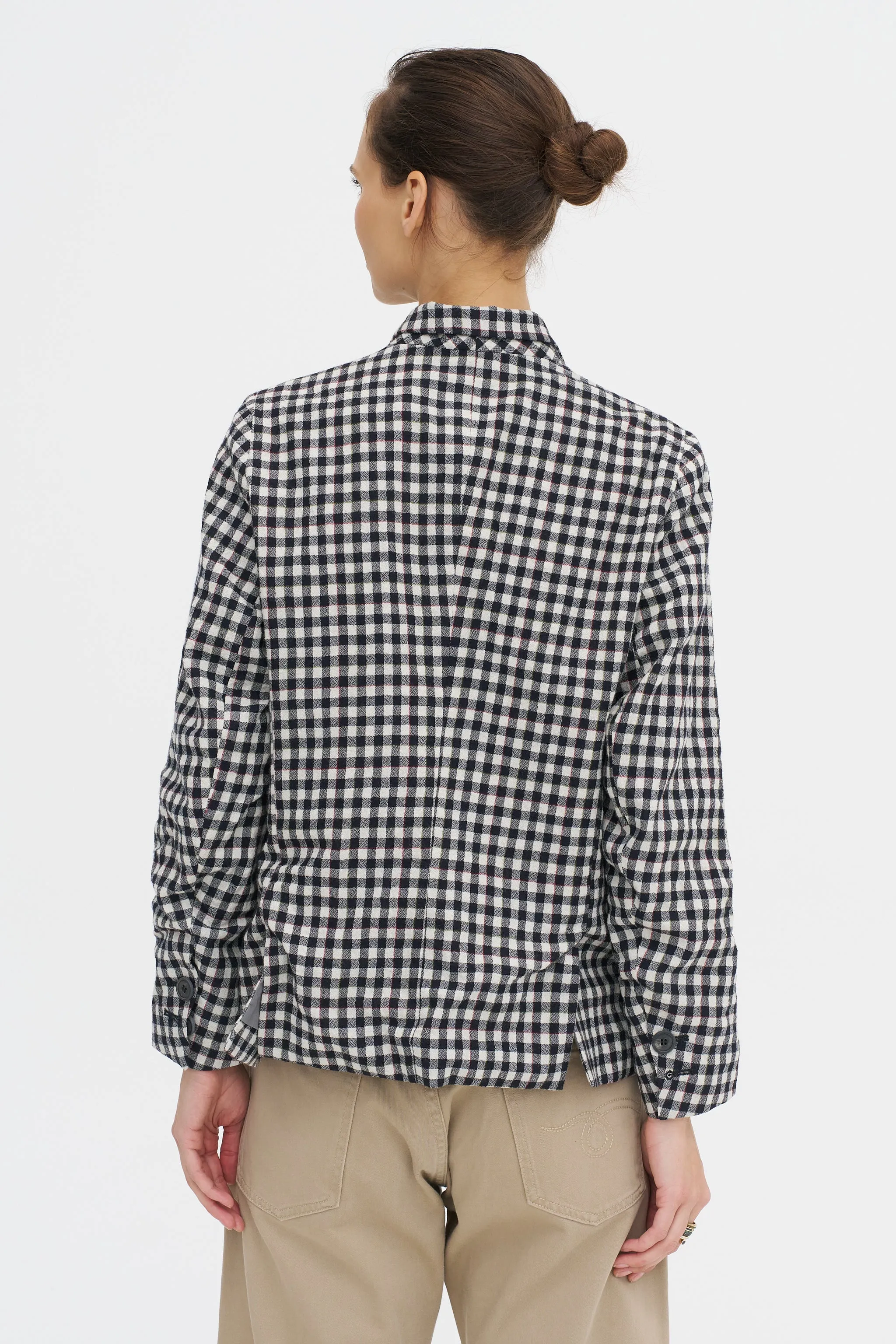 Giulia Jacket, Check sold by Kick Pleat product image thumbnail 4