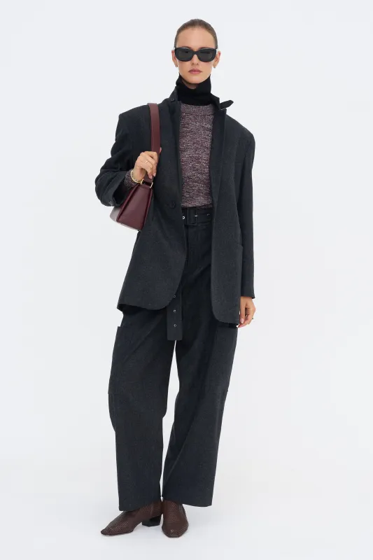 Knit Top, Bordeaux made by GAUCHERE