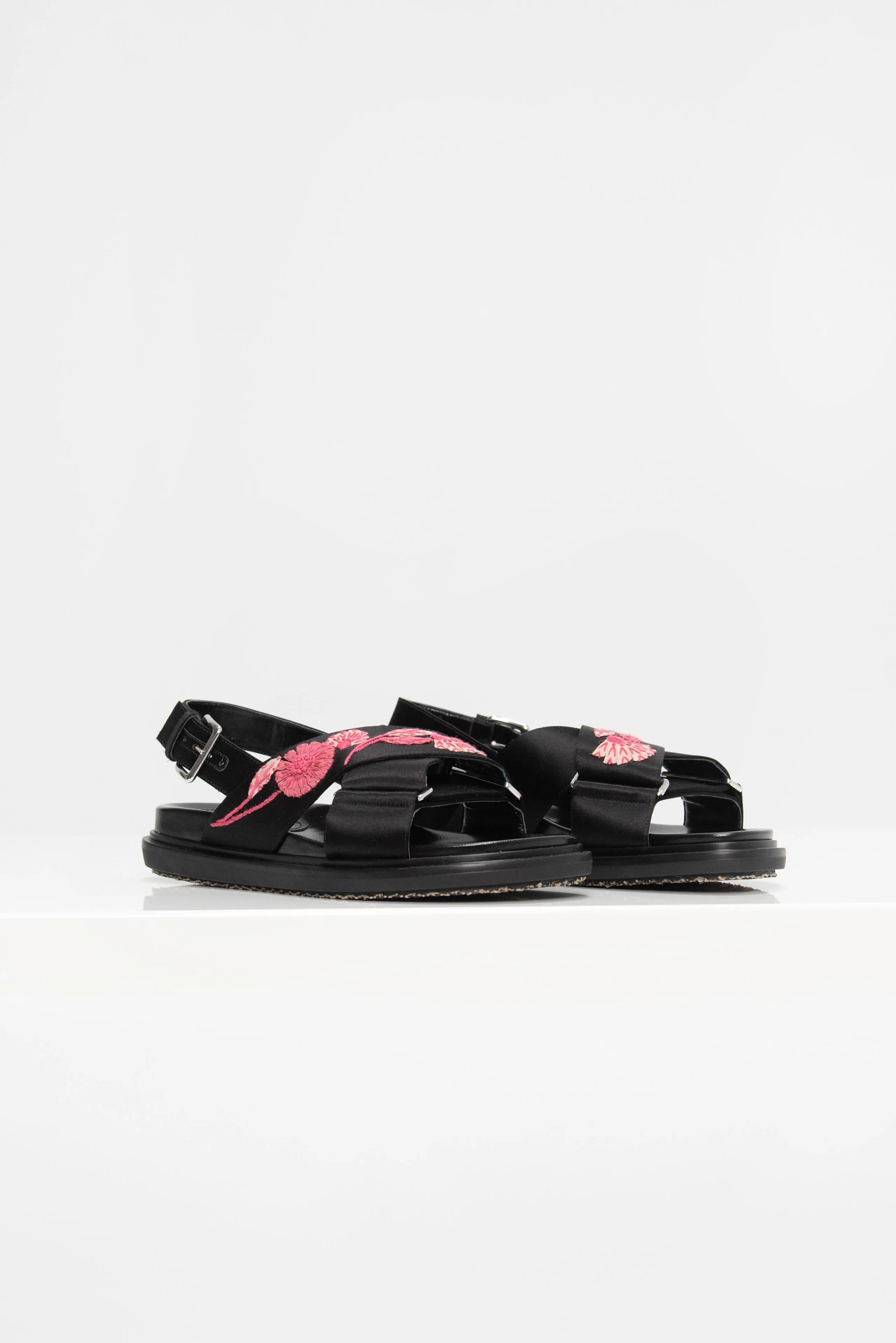 Satin Fussbett, Black sold by Kick Pleat product image thumbnail 4