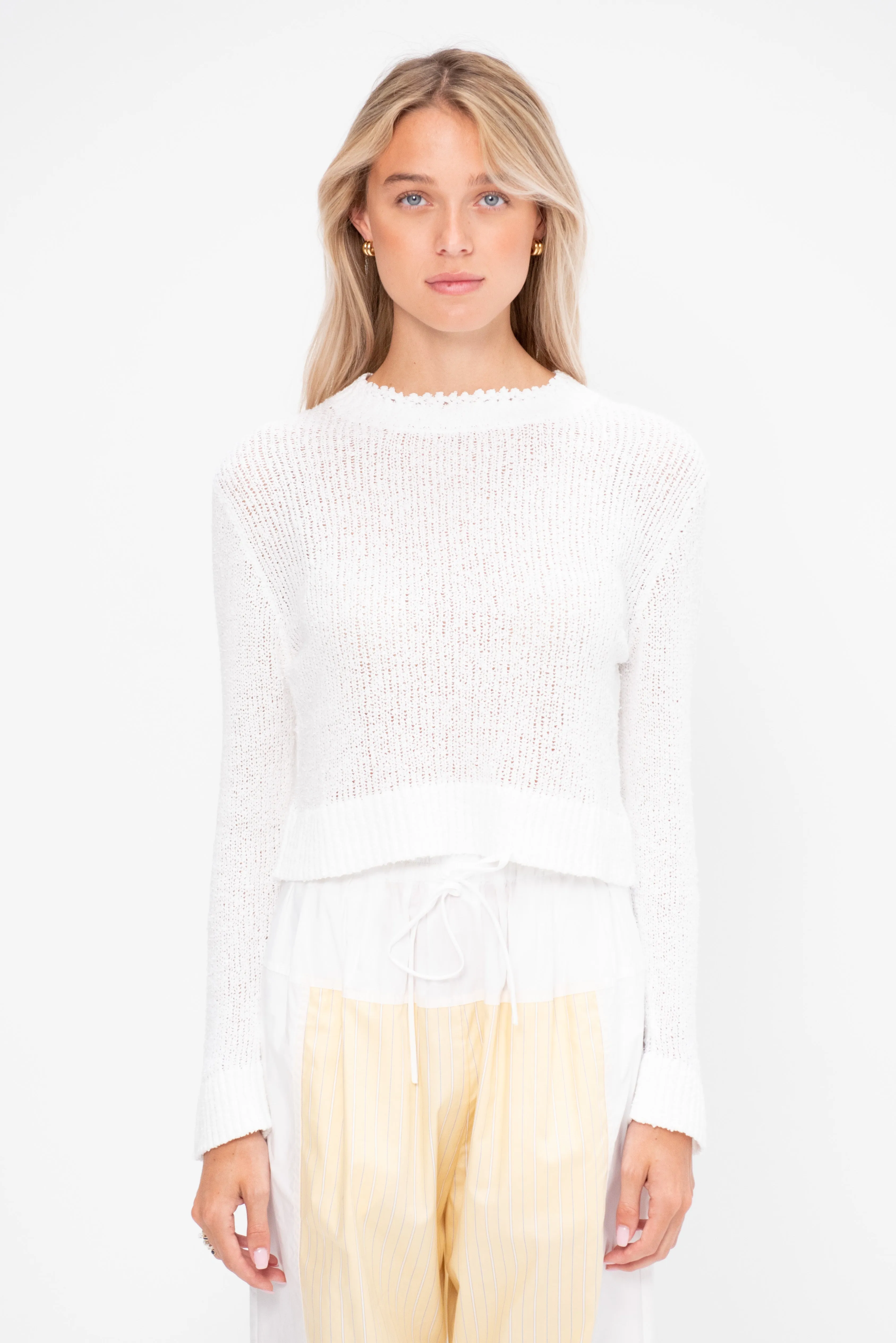 Barca Pullover, White sold by Kick Pleat product image thumbnail 2