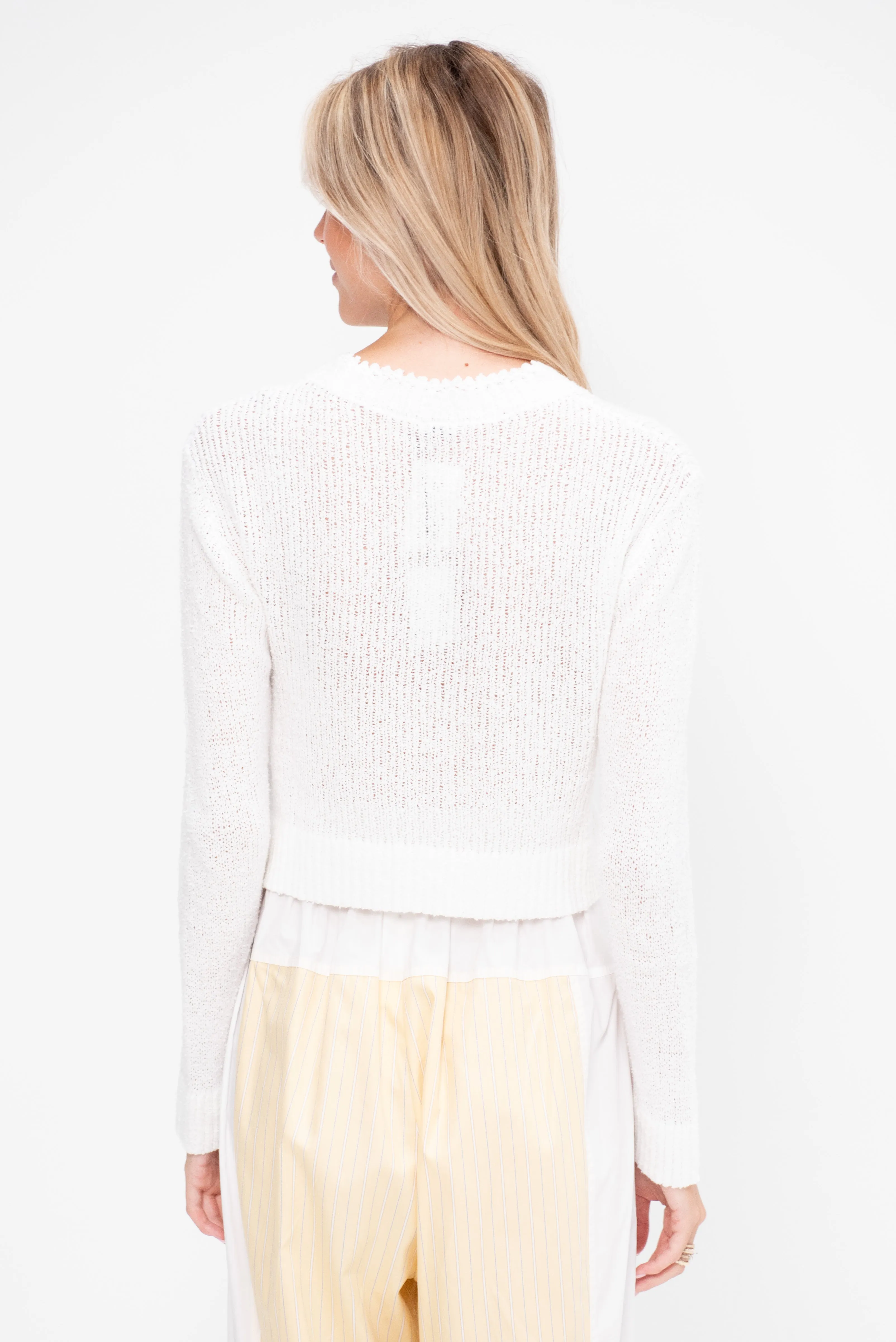 Barca Pullover, White sold by Kick Pleat product image thumbnail 4