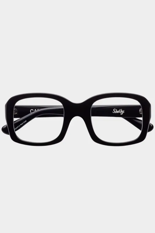 Shelby Reading Glasses, Black sold by Kick Pleat