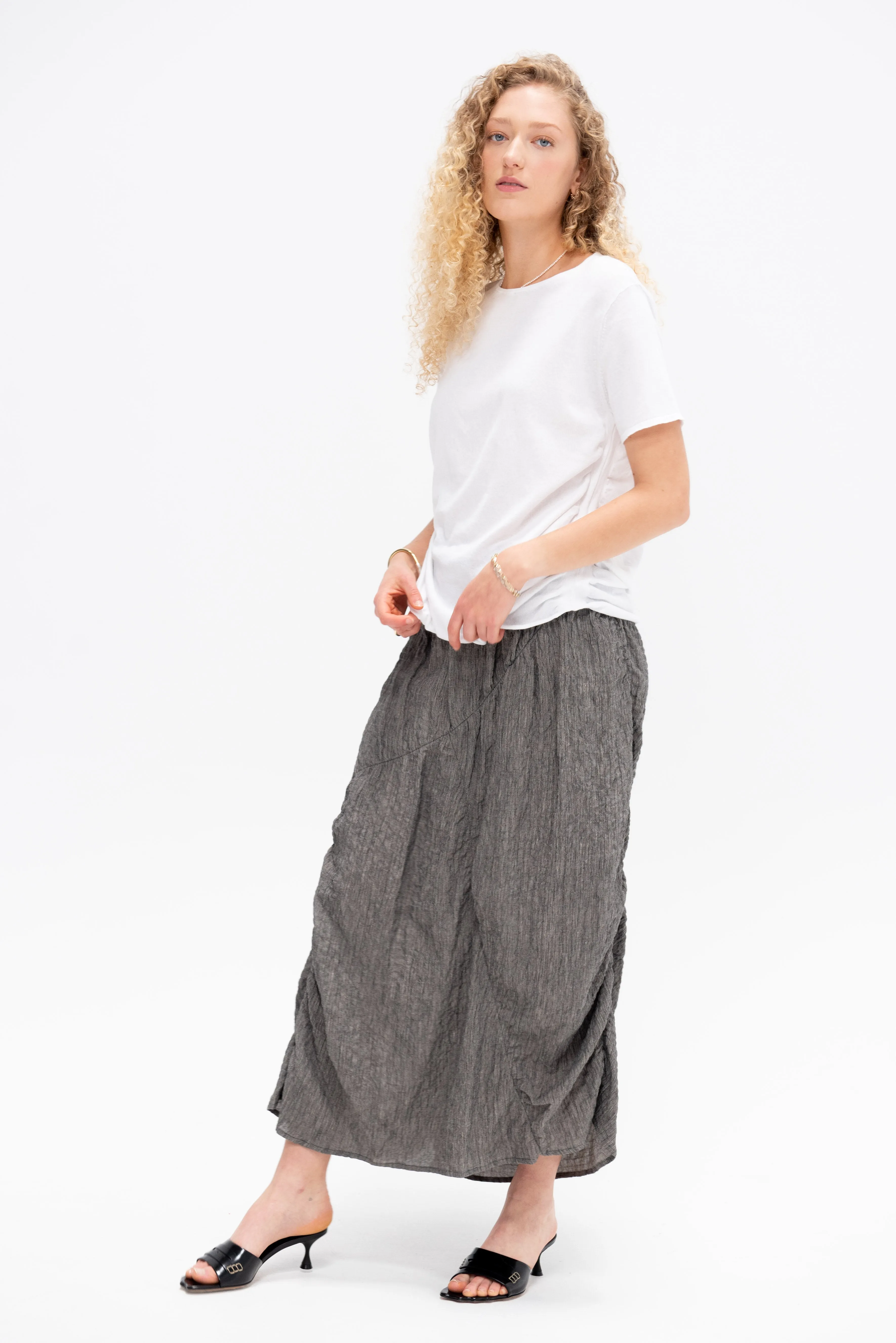 Drape Tee, White sold by Kick Pleat product image thumbnail 5