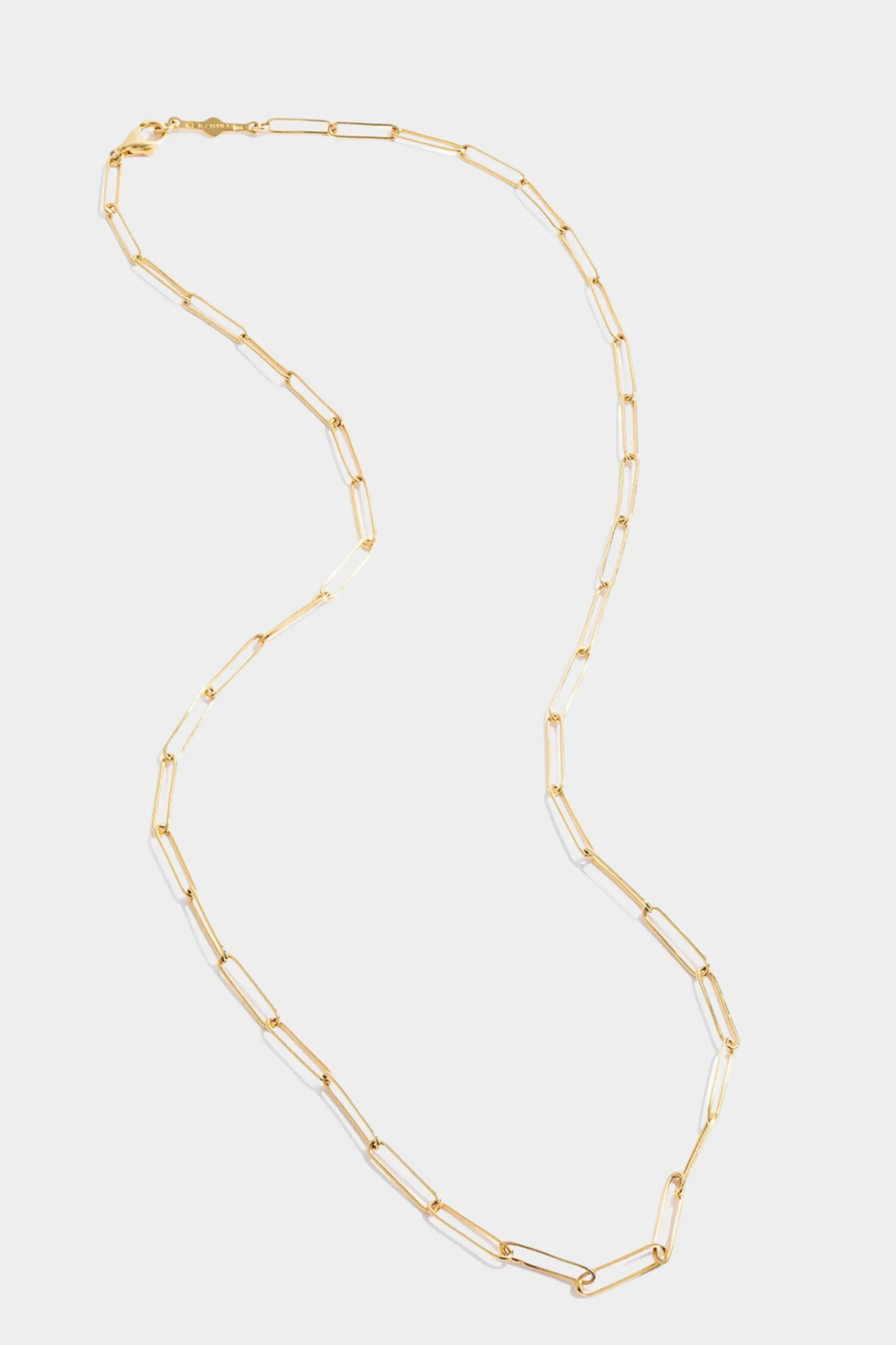 Handmade Chain - 24", Yellow Gold sold by Kick Pleat