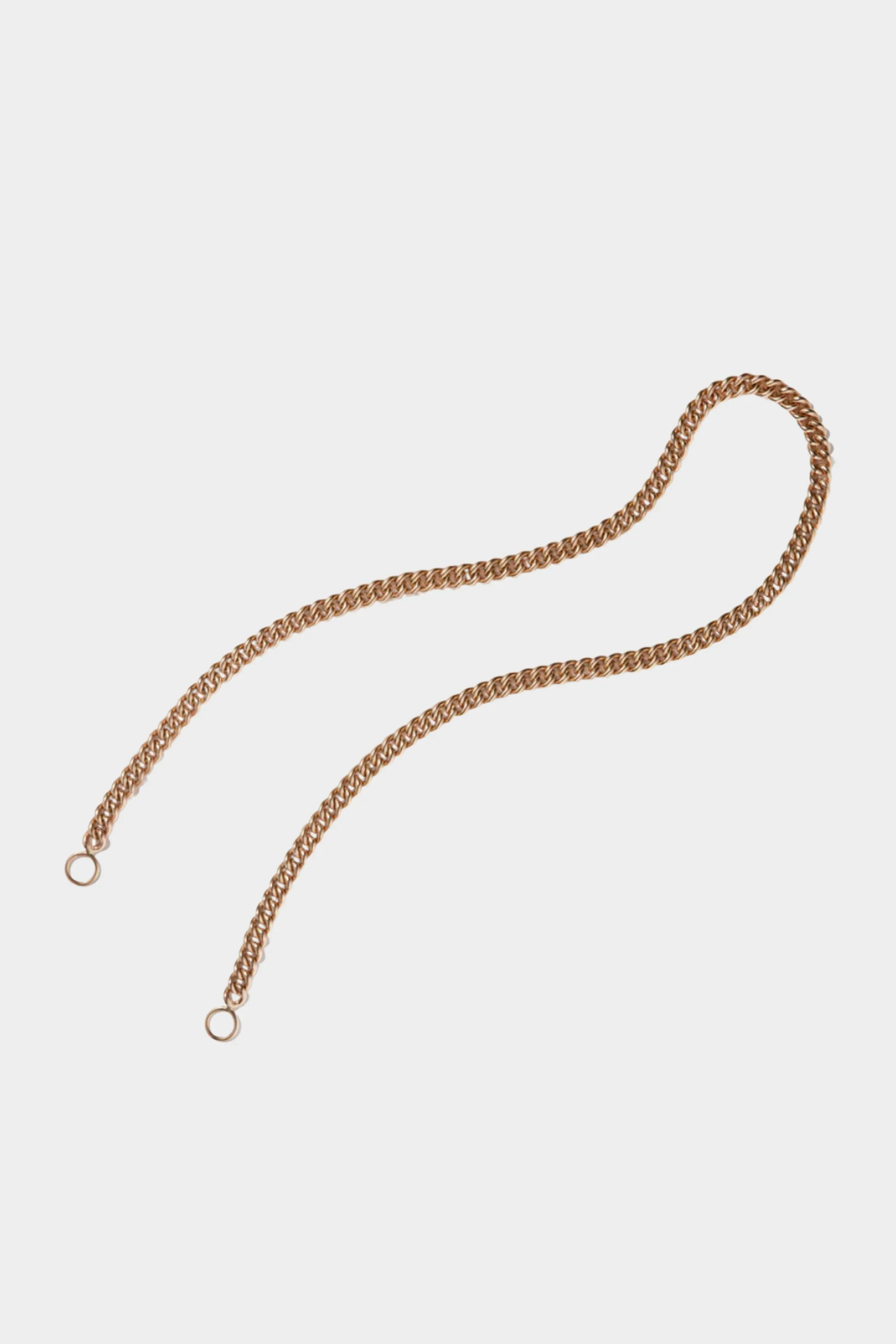 Heavy Curb Chain - 15", Yellow Gold sold by Kick Pleat