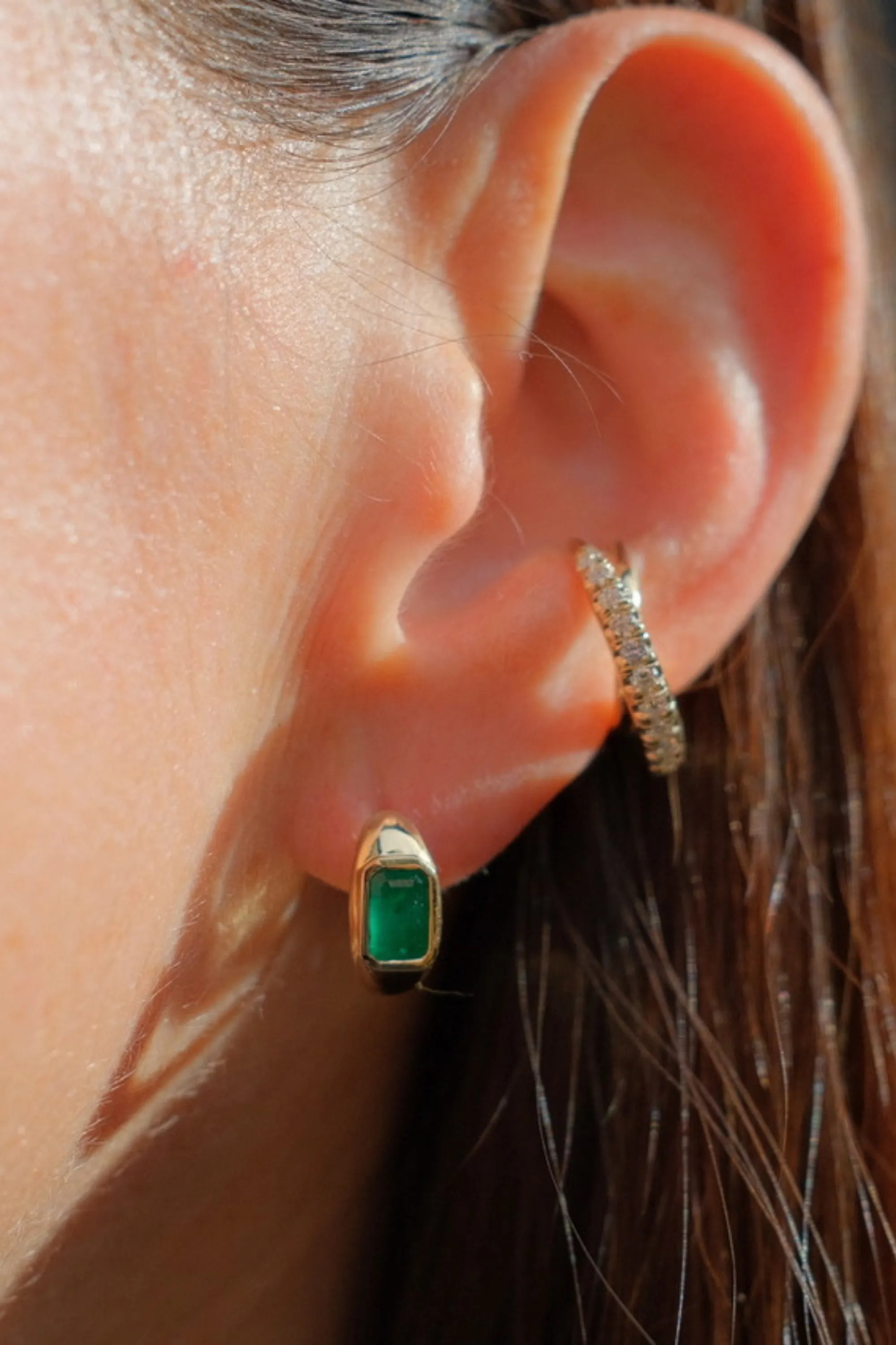 Medium Balloon Huggies, Emerald sold by Kick Pleat product image thumbnail 2