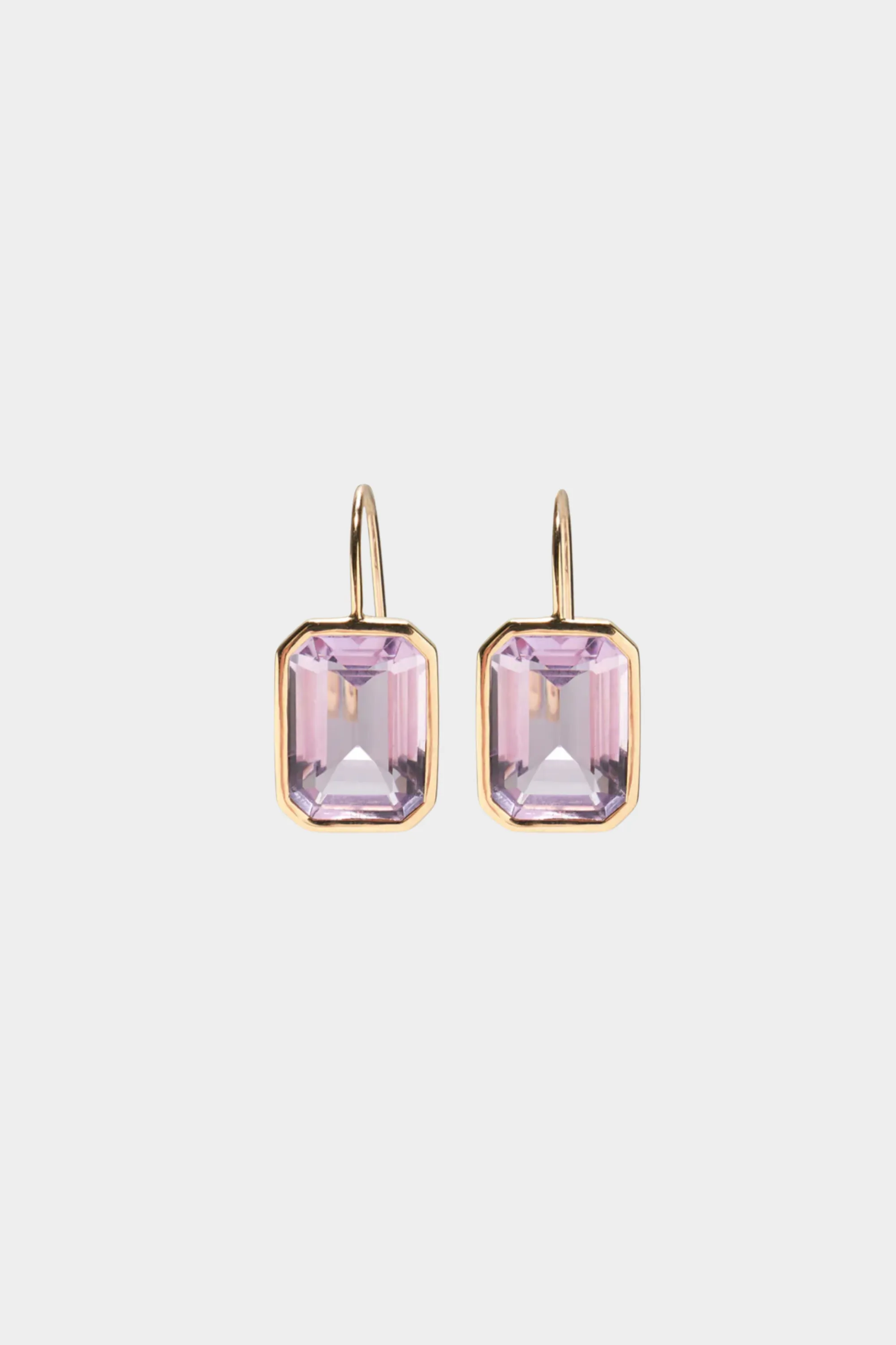 Aria Earrings, Pink Amethyst sold by Kick Pleat