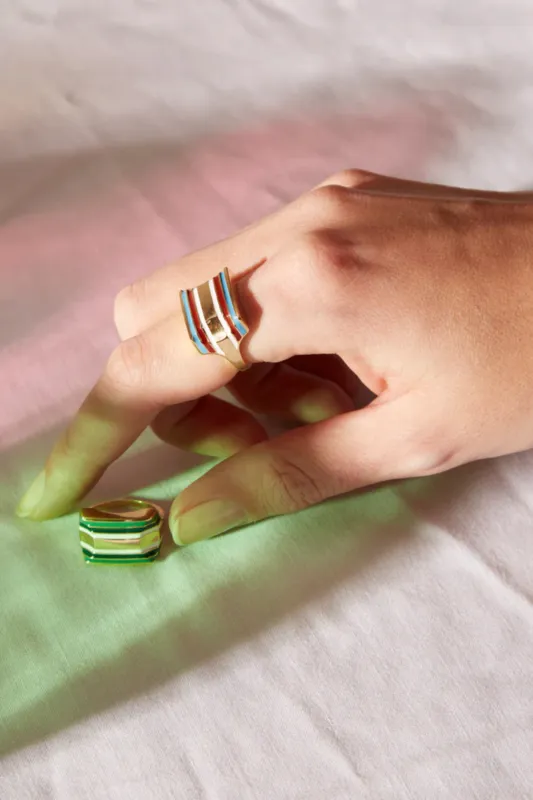 Colores Ring, Blue made by Aliita