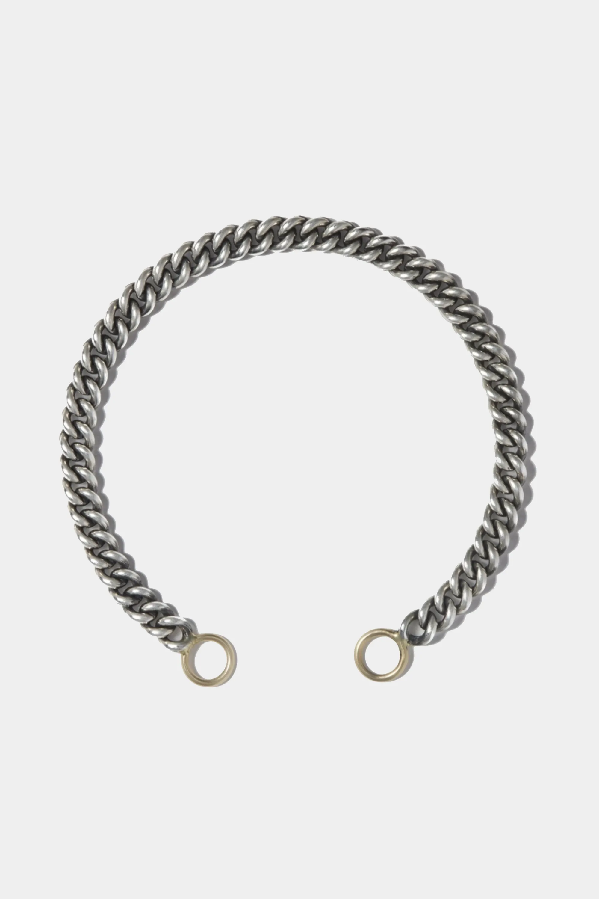 Heavy Curb Chain Bracelet - 6.5", Silver sold by Kick Pleat