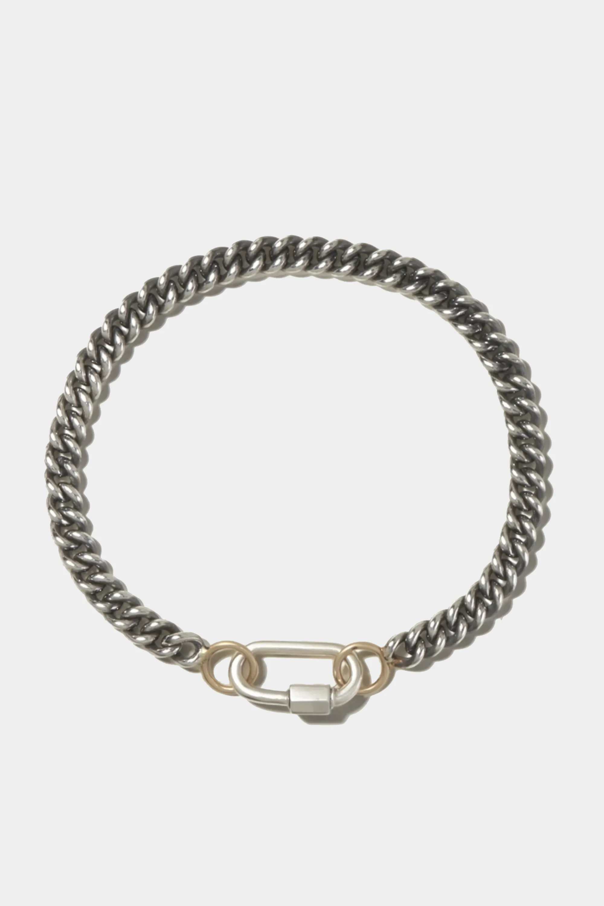 Heavy Curb Chain Bracelet - 6.5", Silver sold by Kick Pleat product image thumbnail 5