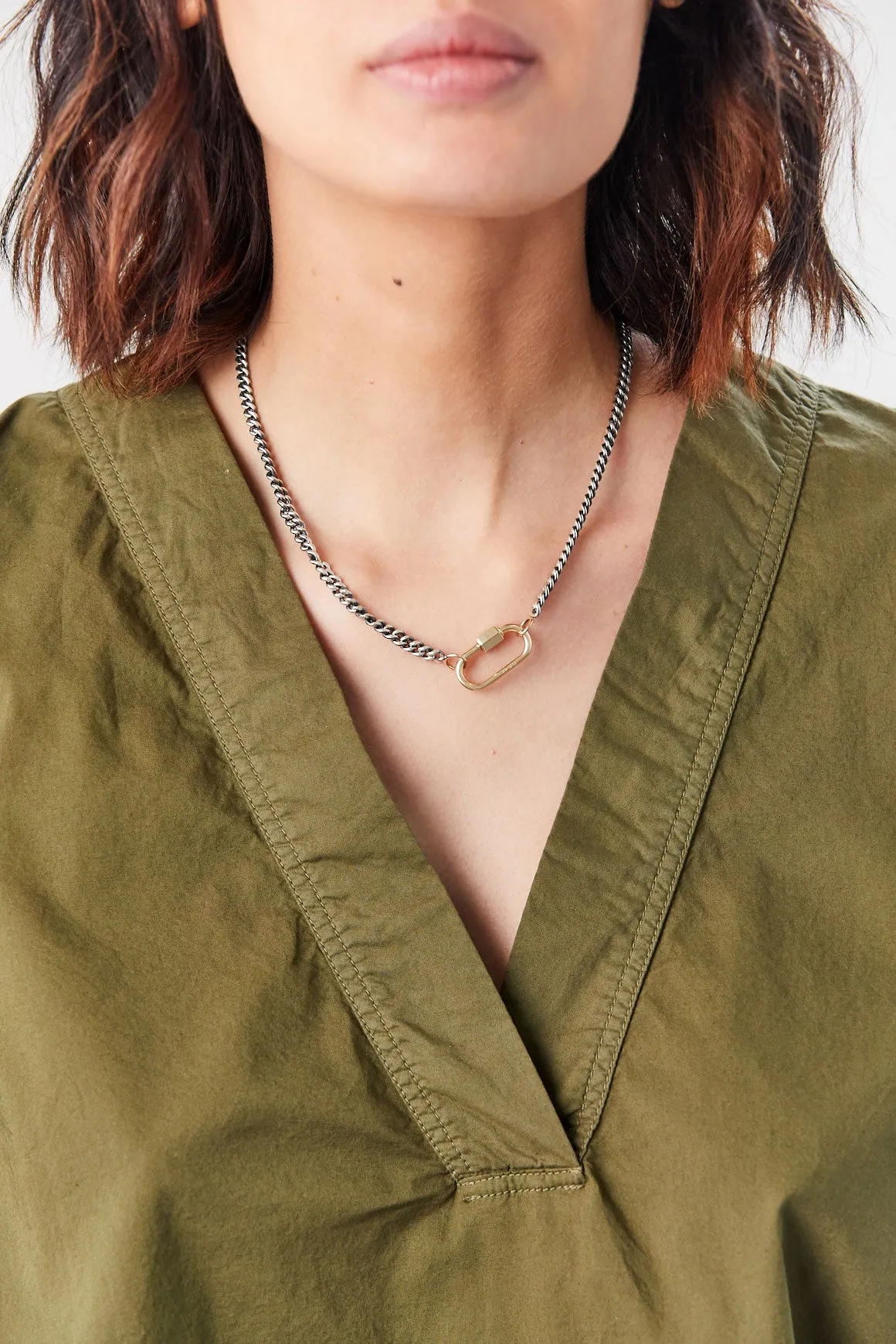 Heavy Curb Chain, Silver sold by Kick Pleat product image thumbnail 2