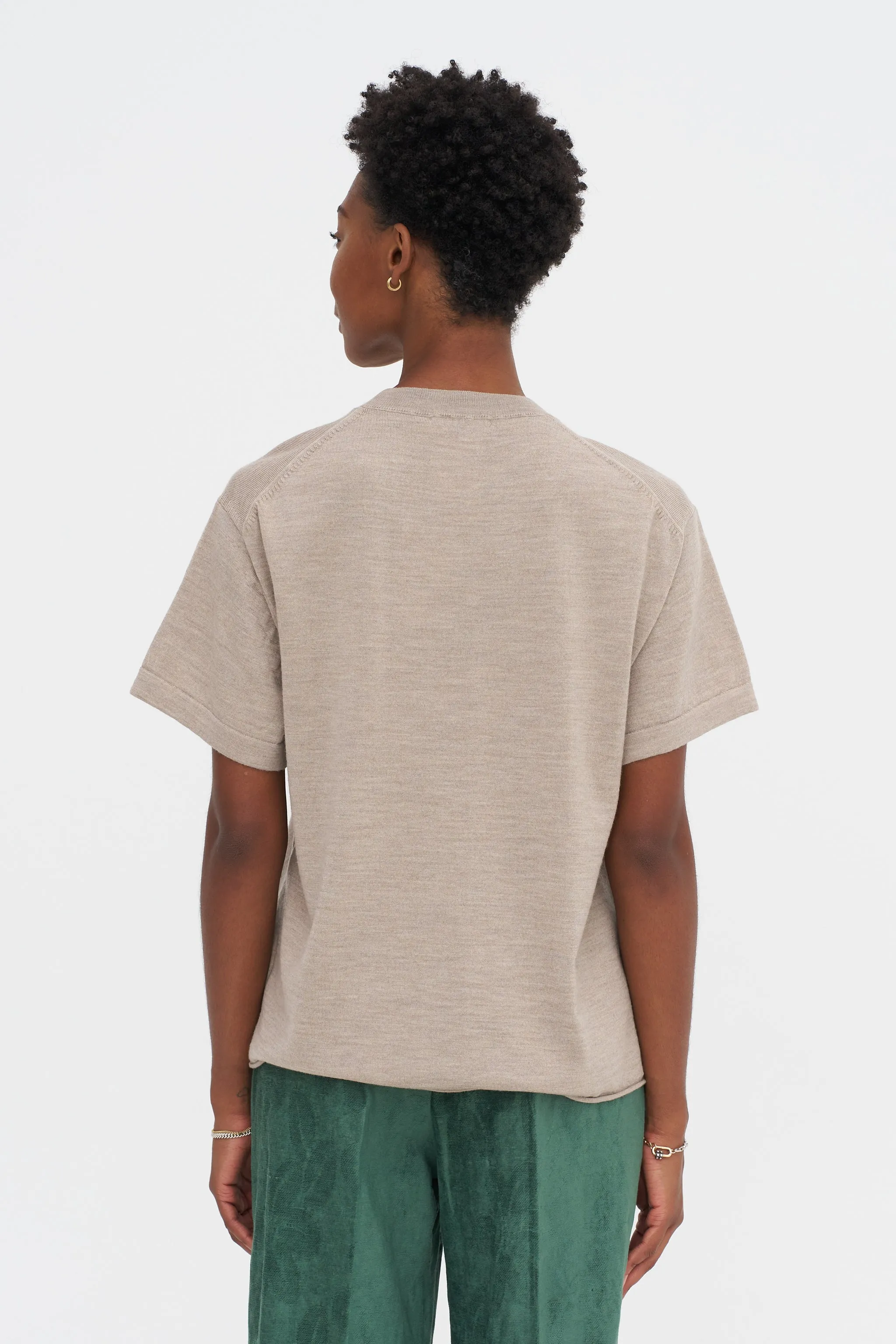 Kangen - Oversized T-Shirt, Macademia sold by Kick Pleat product image thumbnail 4