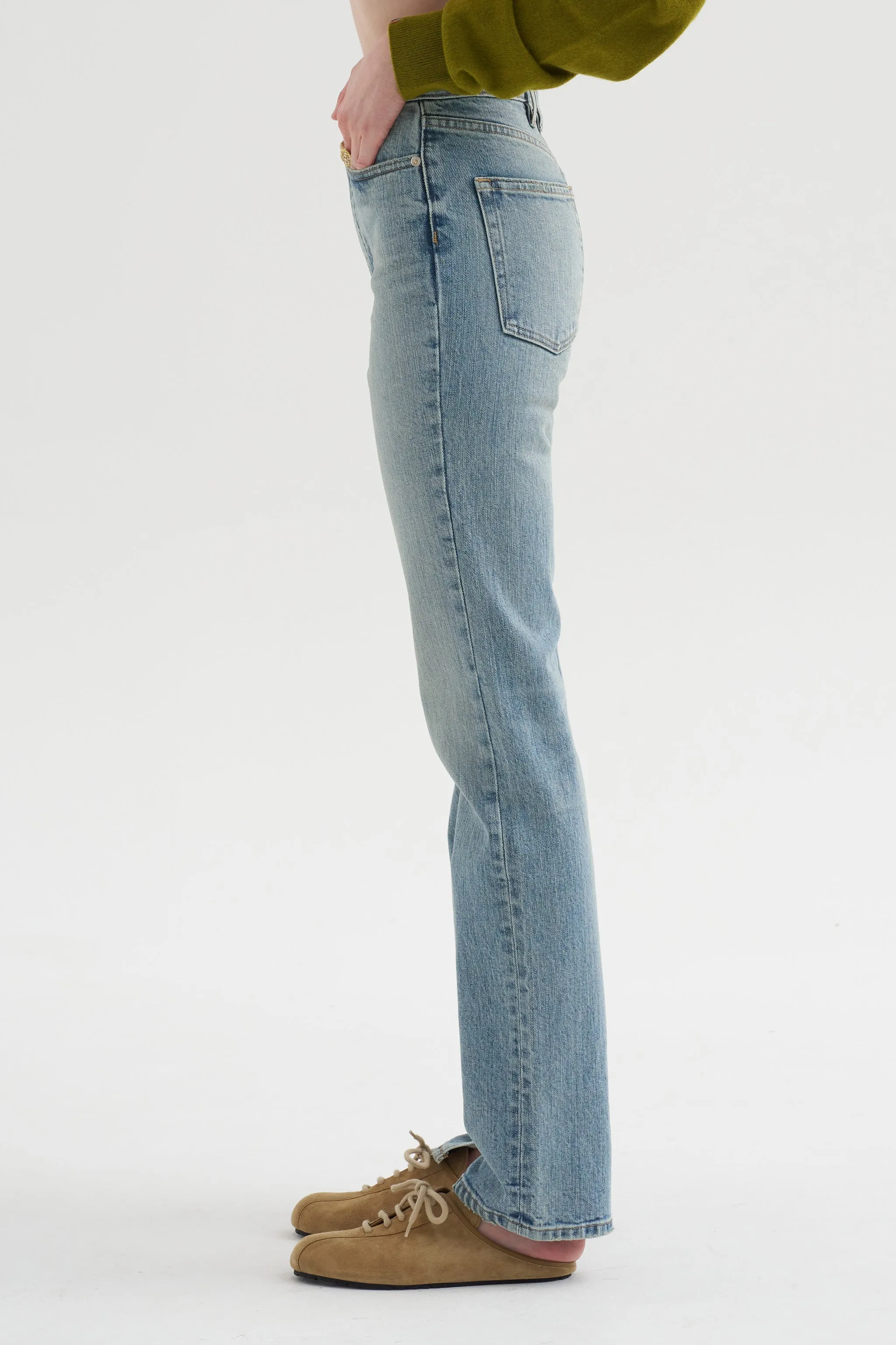 The Cecil Slim Jean, Narin Wash sold by Kick Pleat product image thumbnail 3