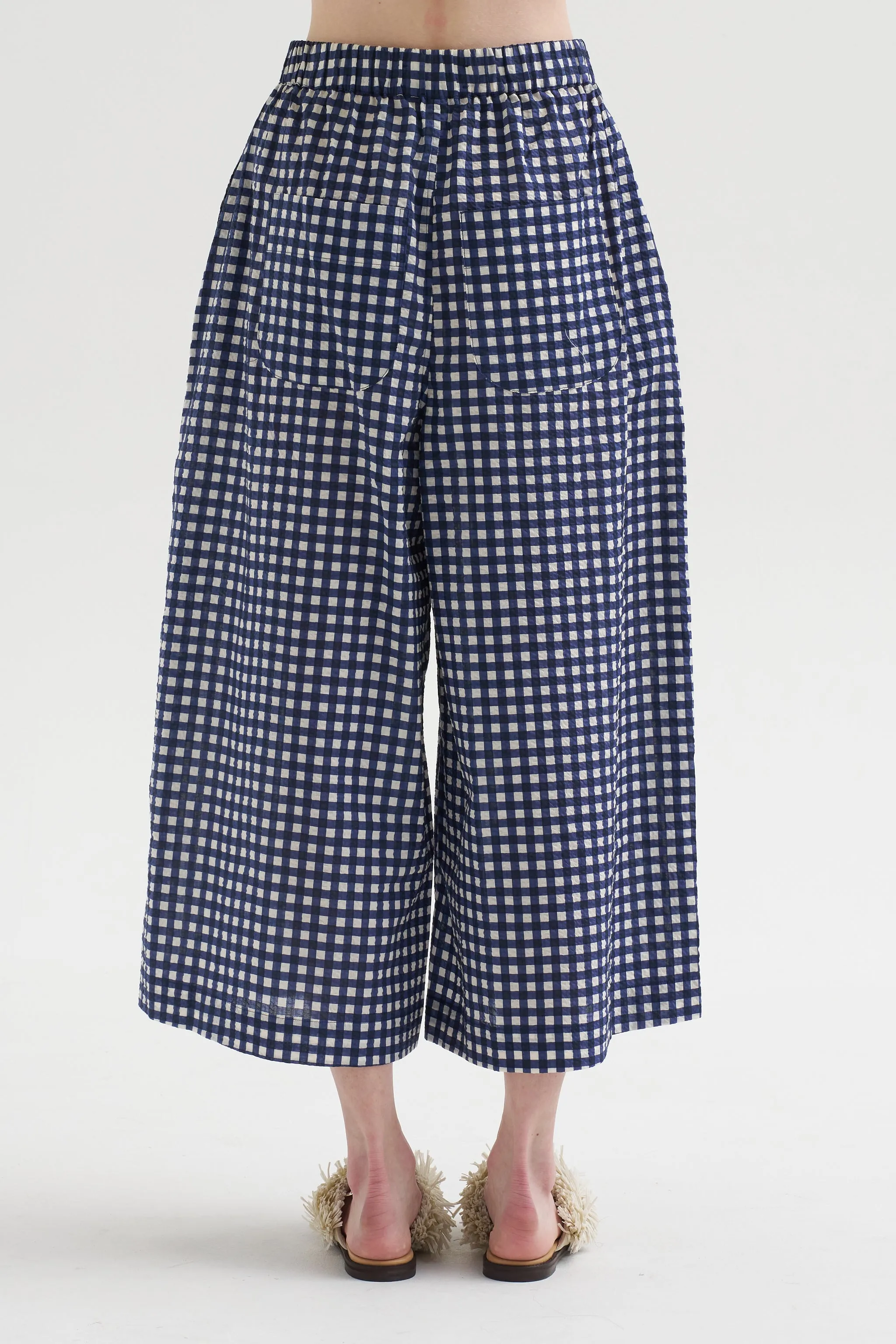 Gaul Pant, Blue Gingham sold by Kick Pleat product image thumbnail 5