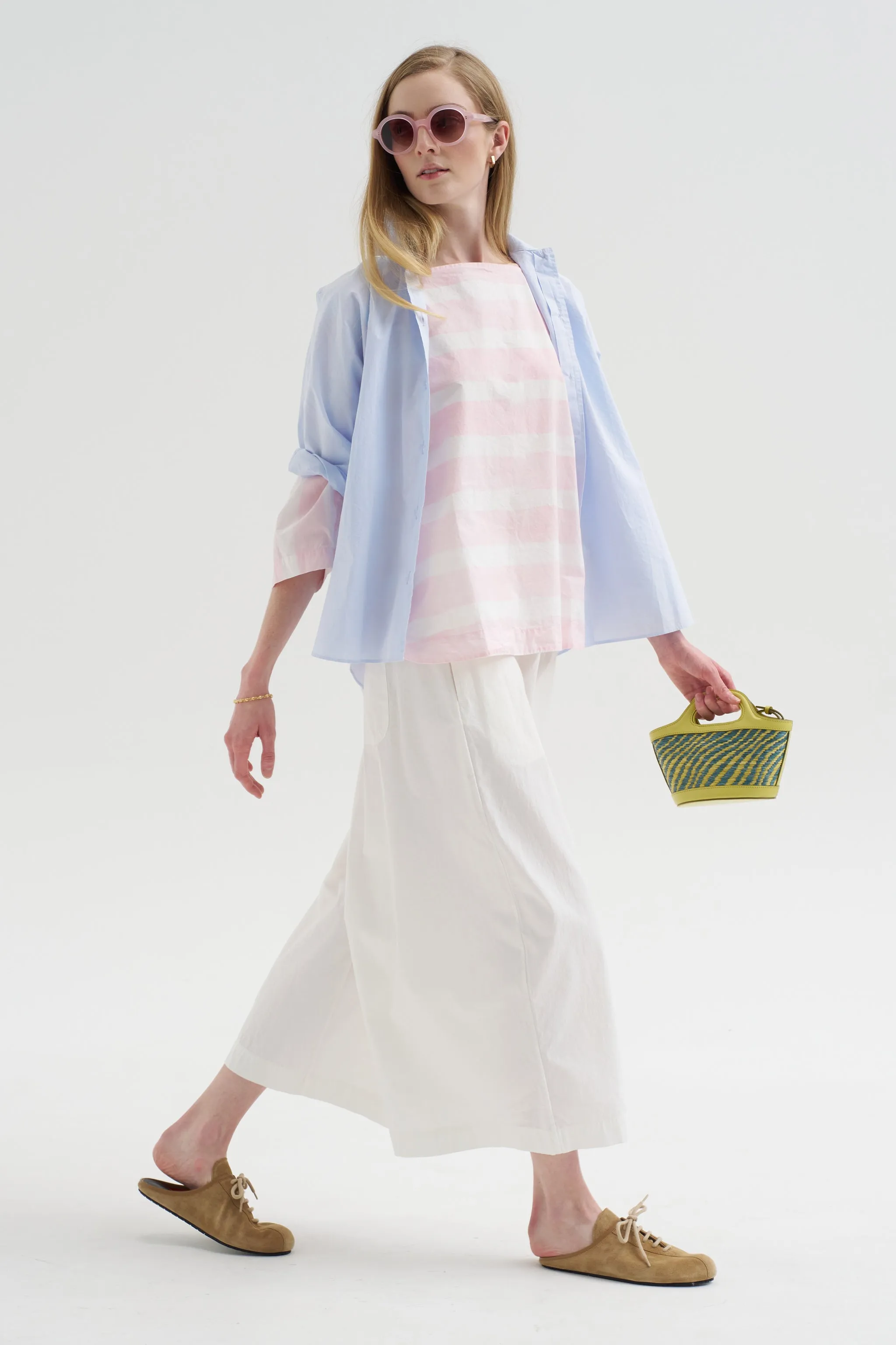 Gaul Pant, Ecru sold by Kick Pleat product image thumbnail 5