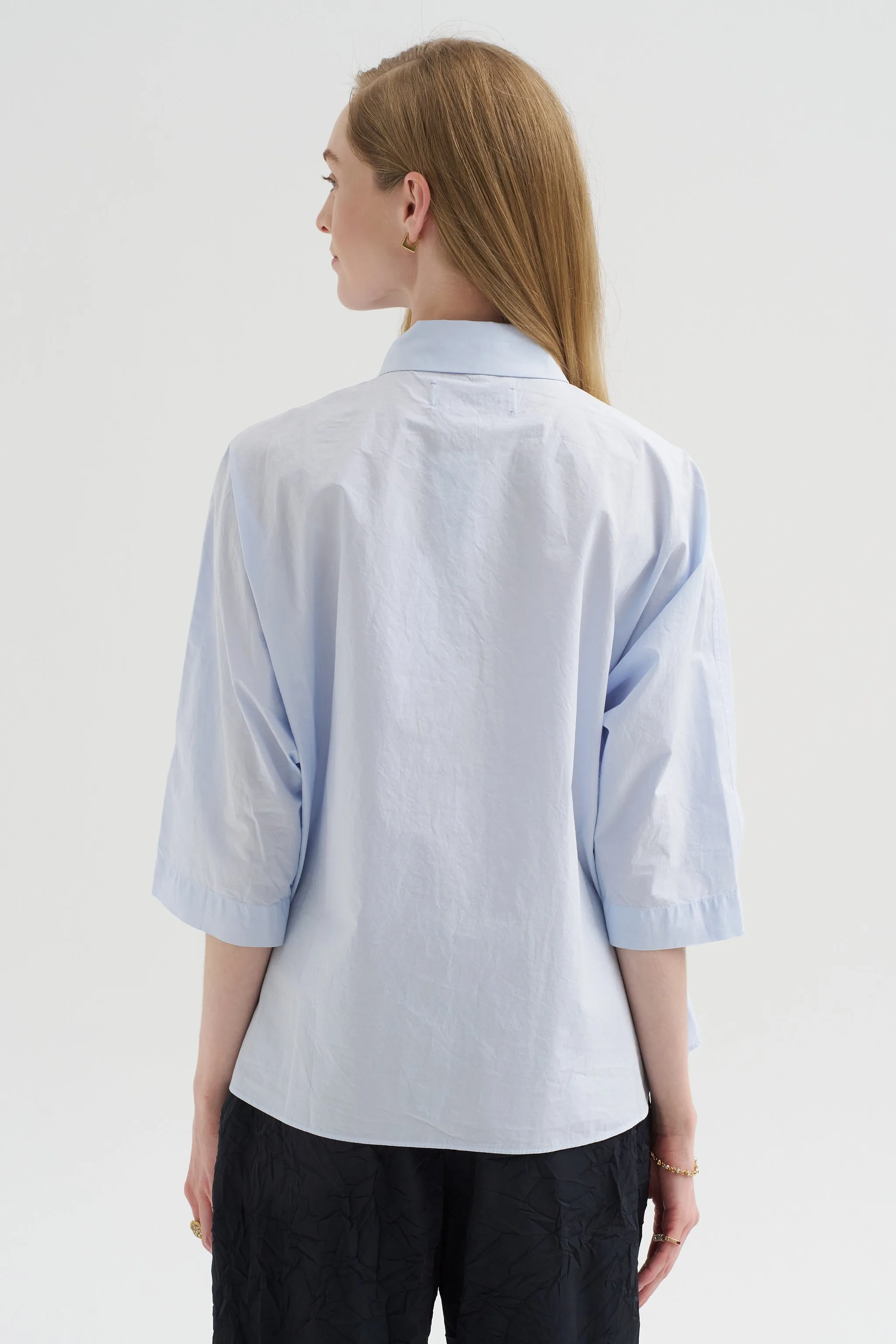 Rote Blouse, Pale Blue sold by Kick Pleat product image thumbnail 4