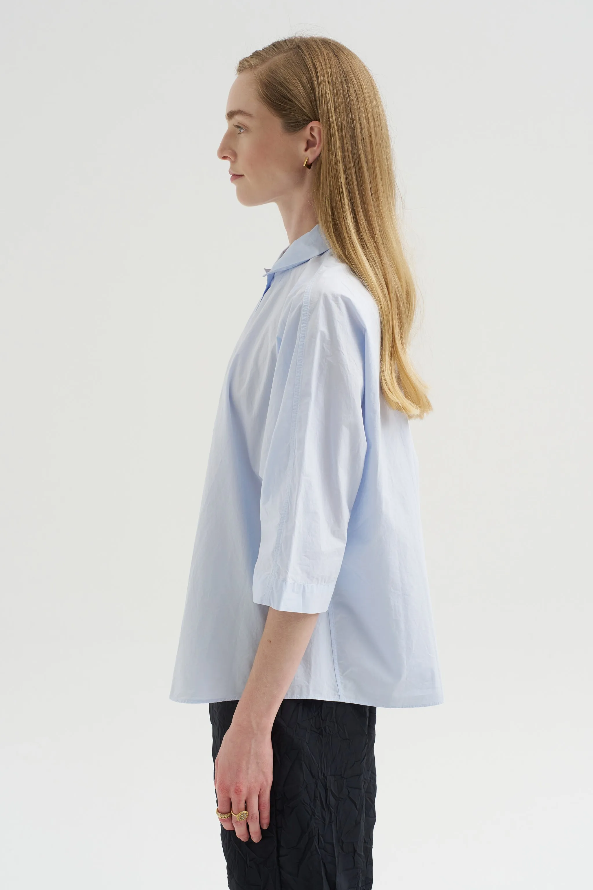 Rote Blouse, Pale Blue sold by Kick Pleat product image thumbnail 3