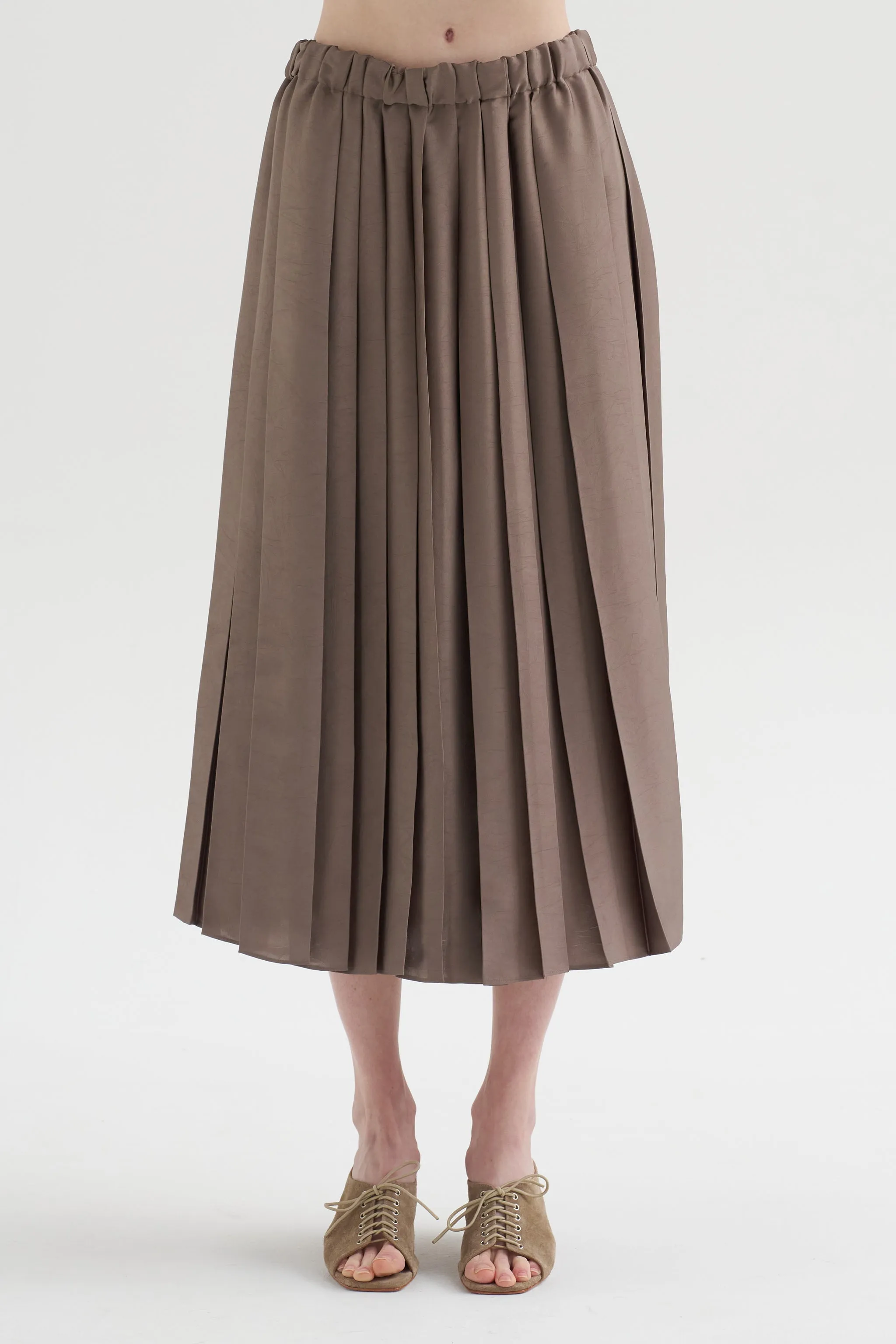 Feather Weight Pleated Pull On Skirt sold by Kick Pleat product image thumbnail 3