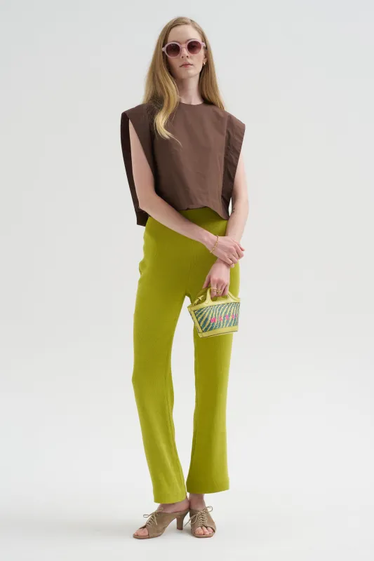 Viscose Plisse Corbit Pant - Short, Pea Pod sold by Kick Pleat