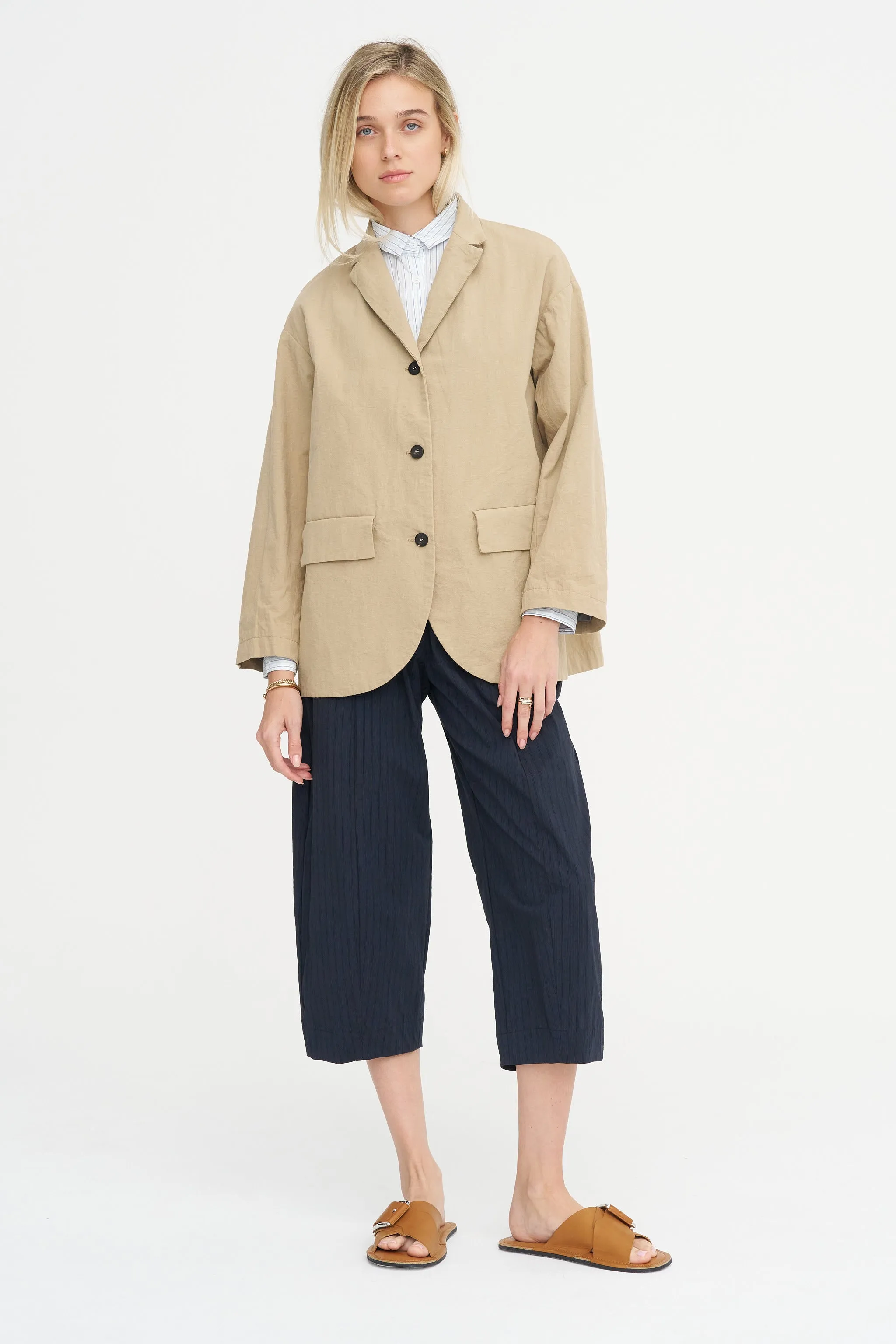 Bella Jacket, Cream sold by Kick Pleat product image thumbnail 2