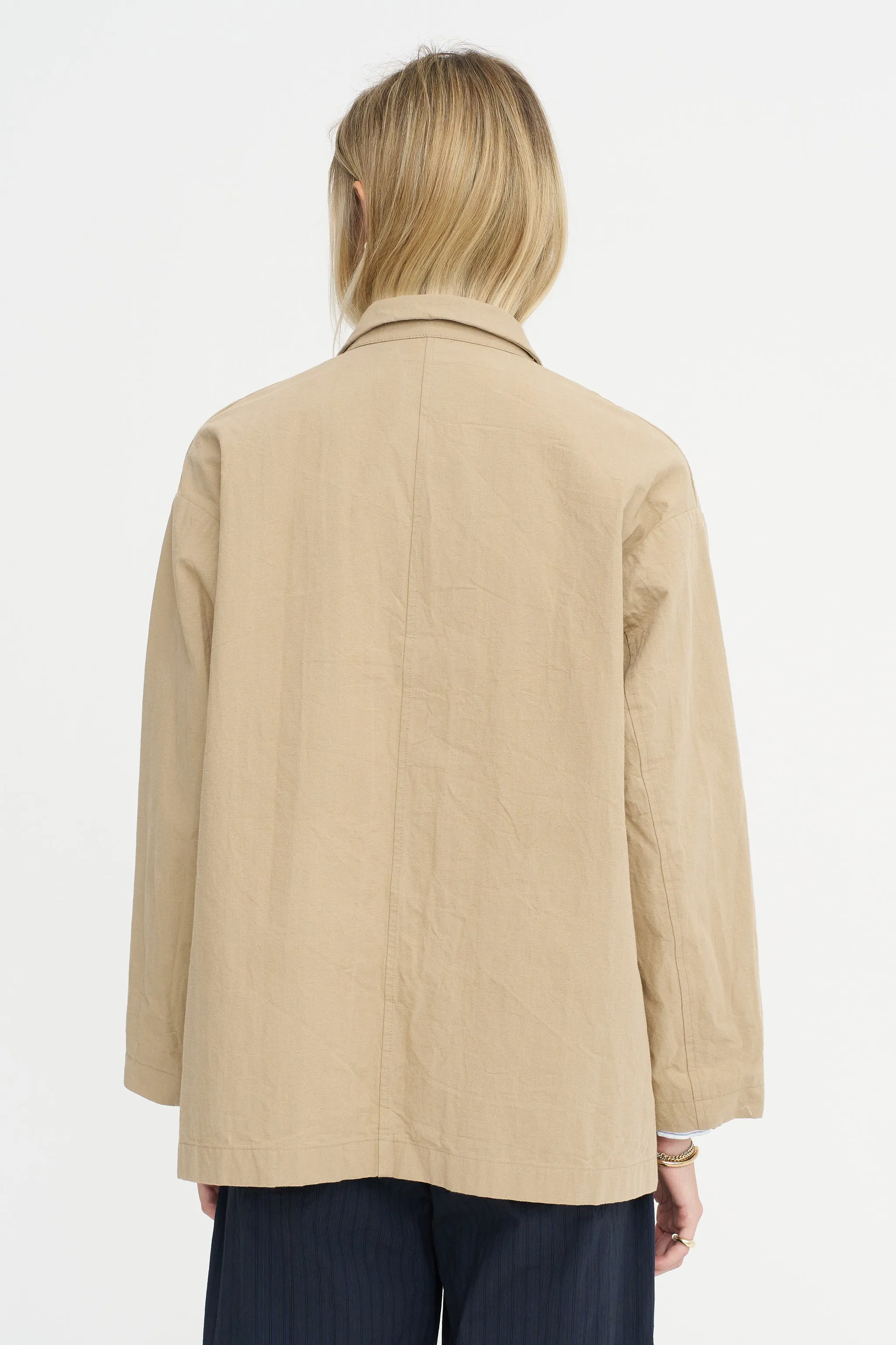 Bella Jacket, Cream sold by Kick Pleat product image thumbnail 5