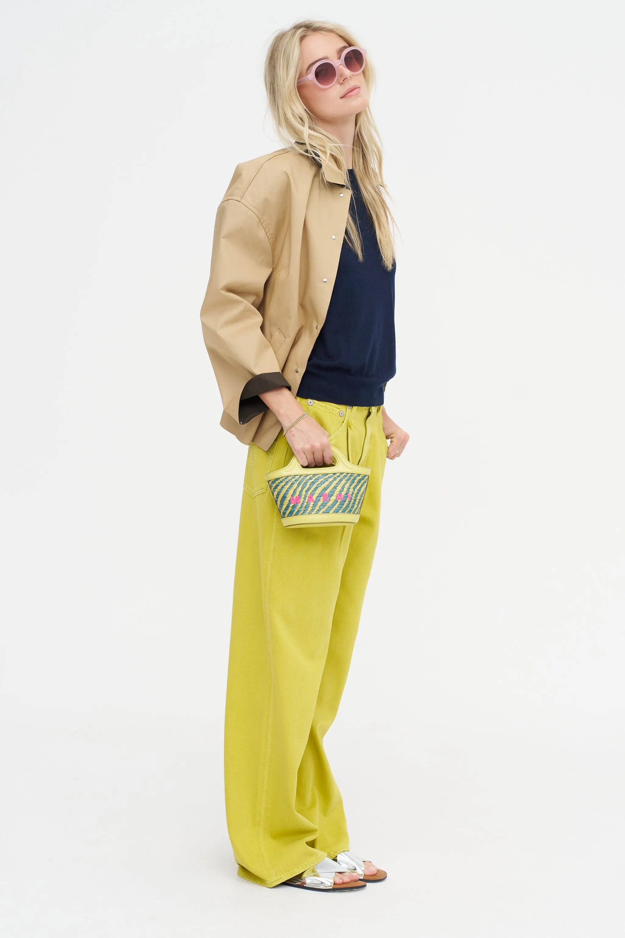 Damon Jean, Vibrant Yellow sold by Kick Pleat product image thumbnail 2