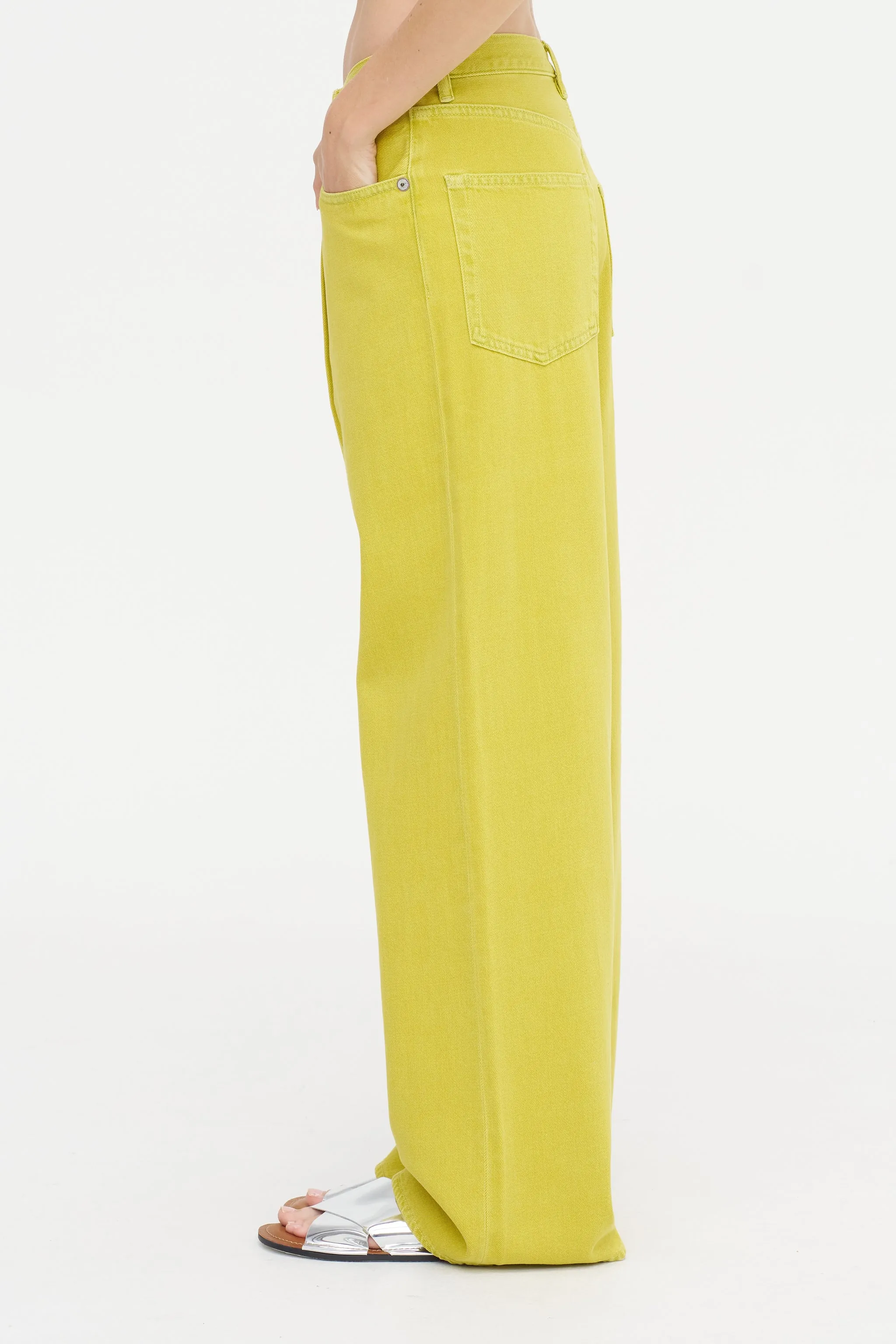 Damon Jean, Vibrant Yellow sold by Kick Pleat product image thumbnail 4