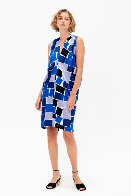 Issa Dress, Dusk sold by Kick Pleat