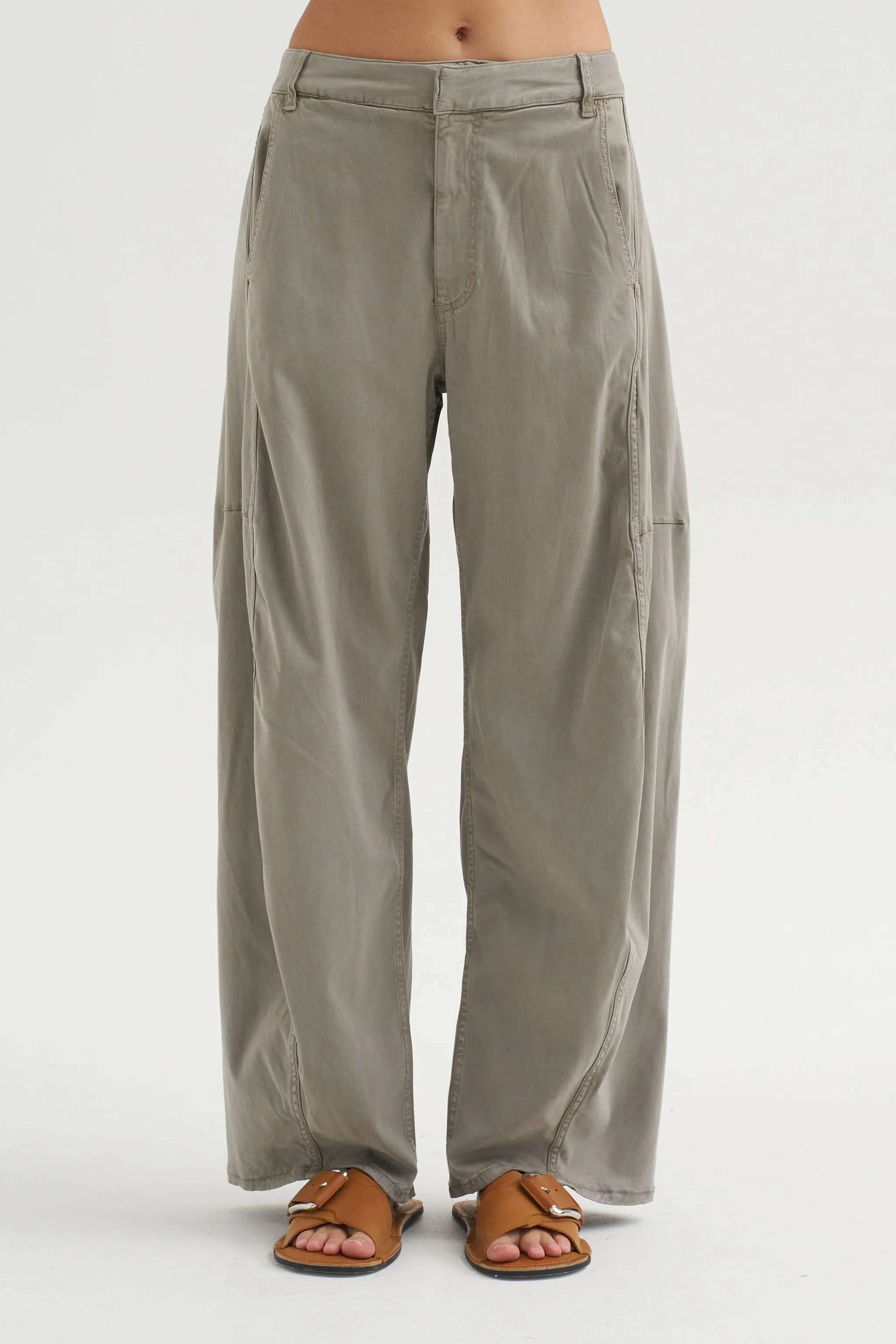 Reactive Vintage Garment Dyed Stretch Twill Sid Pant - Regular, Pewter sold by Kick Pleat product image thumbnail 2
