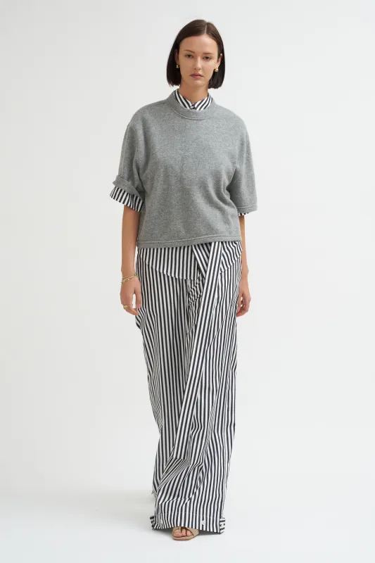 Petrus Trousers, Black & White made by SA SU PHI
