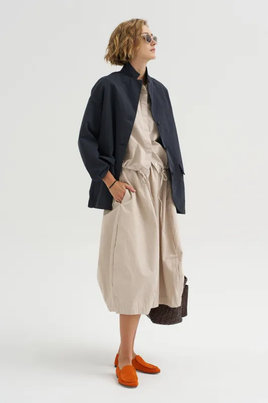 Alma Shirt, Sand sold by Kick Pleat