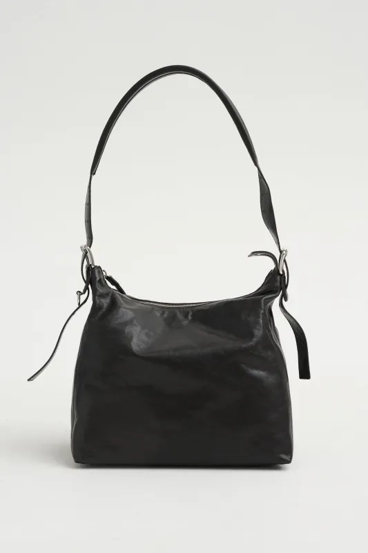Small Belted Hobo Bag made by Lemaire