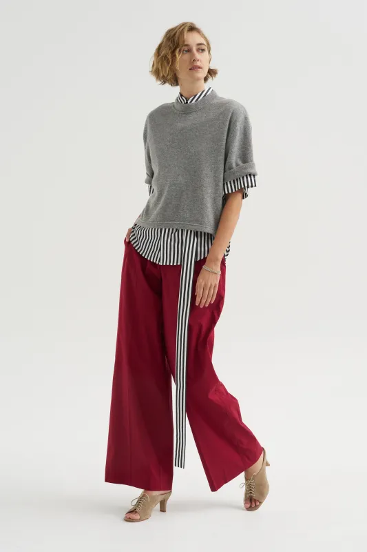Petra Trousers, Cherry made by SA SU PHI